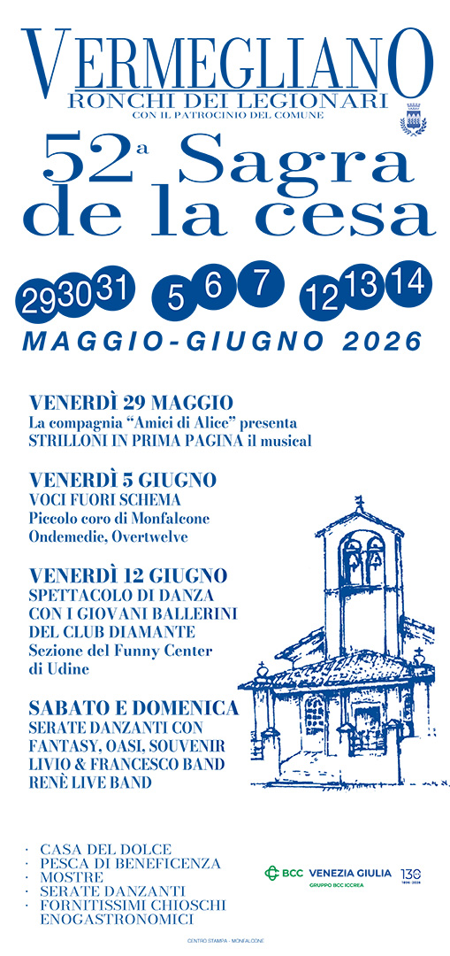 52esima Sagra de la cesa - Vermegliano 2026