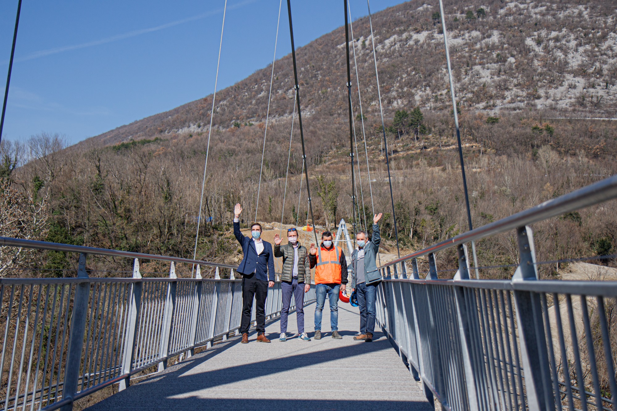 Copertina per Passerella sull'Isonzo di Nova Gorica quasi ultimata ma un imprevisto rallenta il cantiere