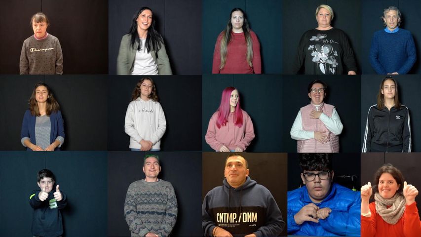 Immagine per Un anno senza teatro per i ragazzi disabili, da Cervignano il video virale sul web