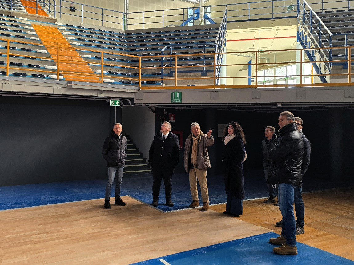 Immagine per Quasi completati i lavori al PalaBigot di Gorizia. Avrà un ruolo chiave in GO!2025