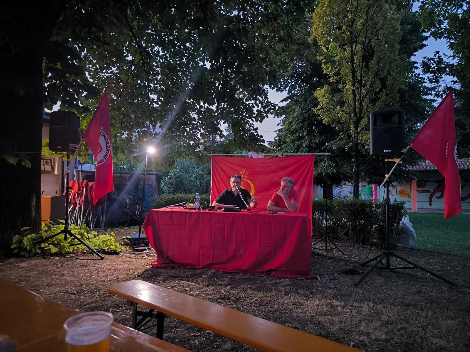 Sagrado, dibattiti e musica alla festa della Rifondazione Comunista