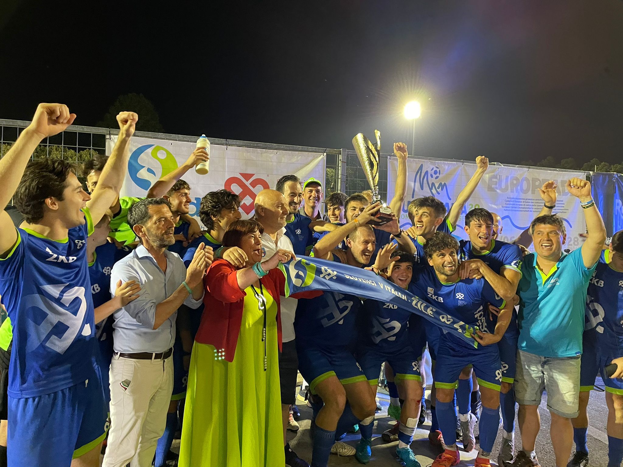 Copertina per Gorizia capitale dello sport e delle identità linguistiche: la squadra Sloveni in Italia trionfa alla ‘Minority Nations Cup’