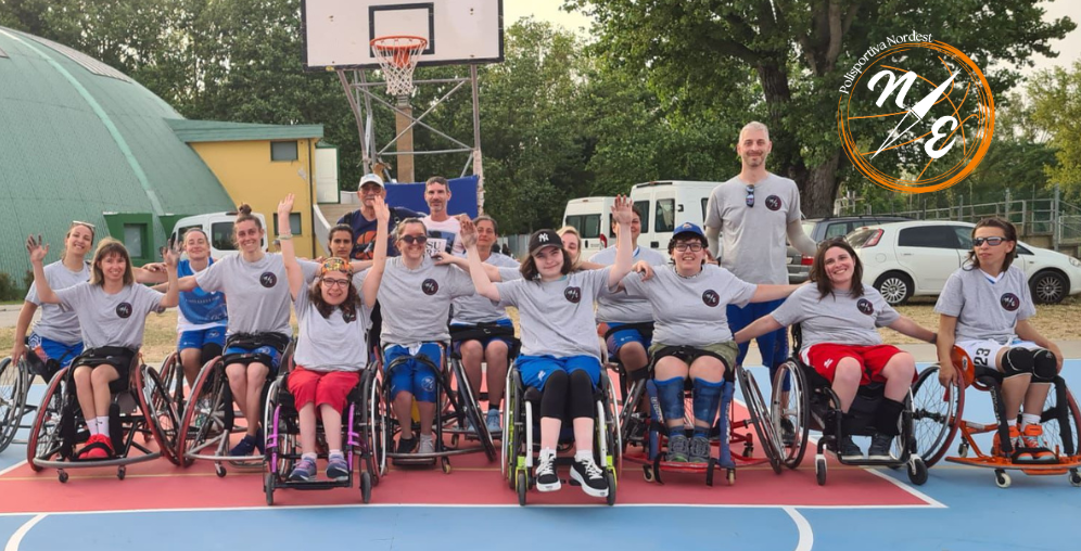 Copertina per Gradisca, la delegazione della Polisportiva Nordest alle finali UISP di basket in carrozzina