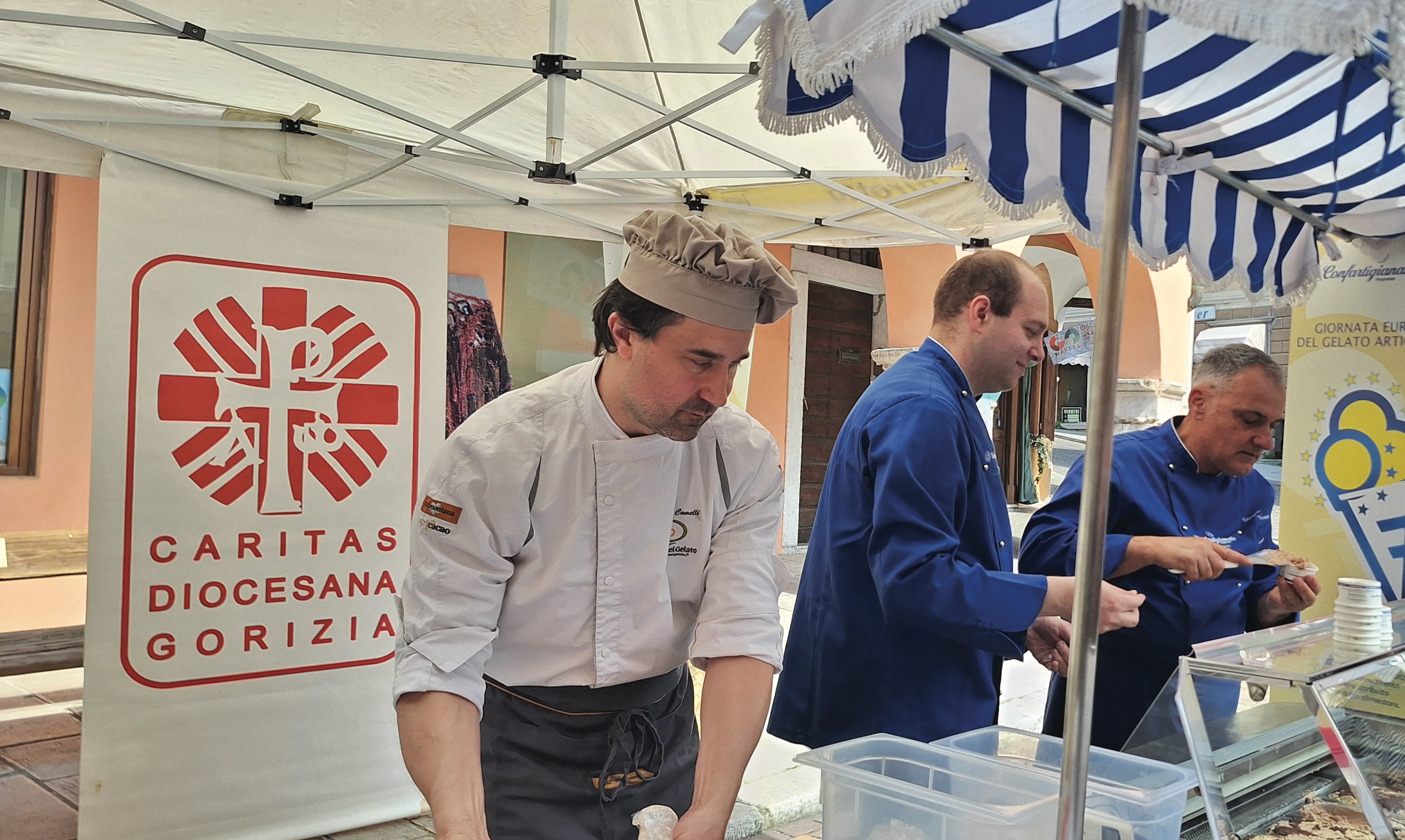 Copertina per ‘Gelato Day’: 900 euro devoluti alla Caritas grazie al gusto speciale ‘Halleluja’
