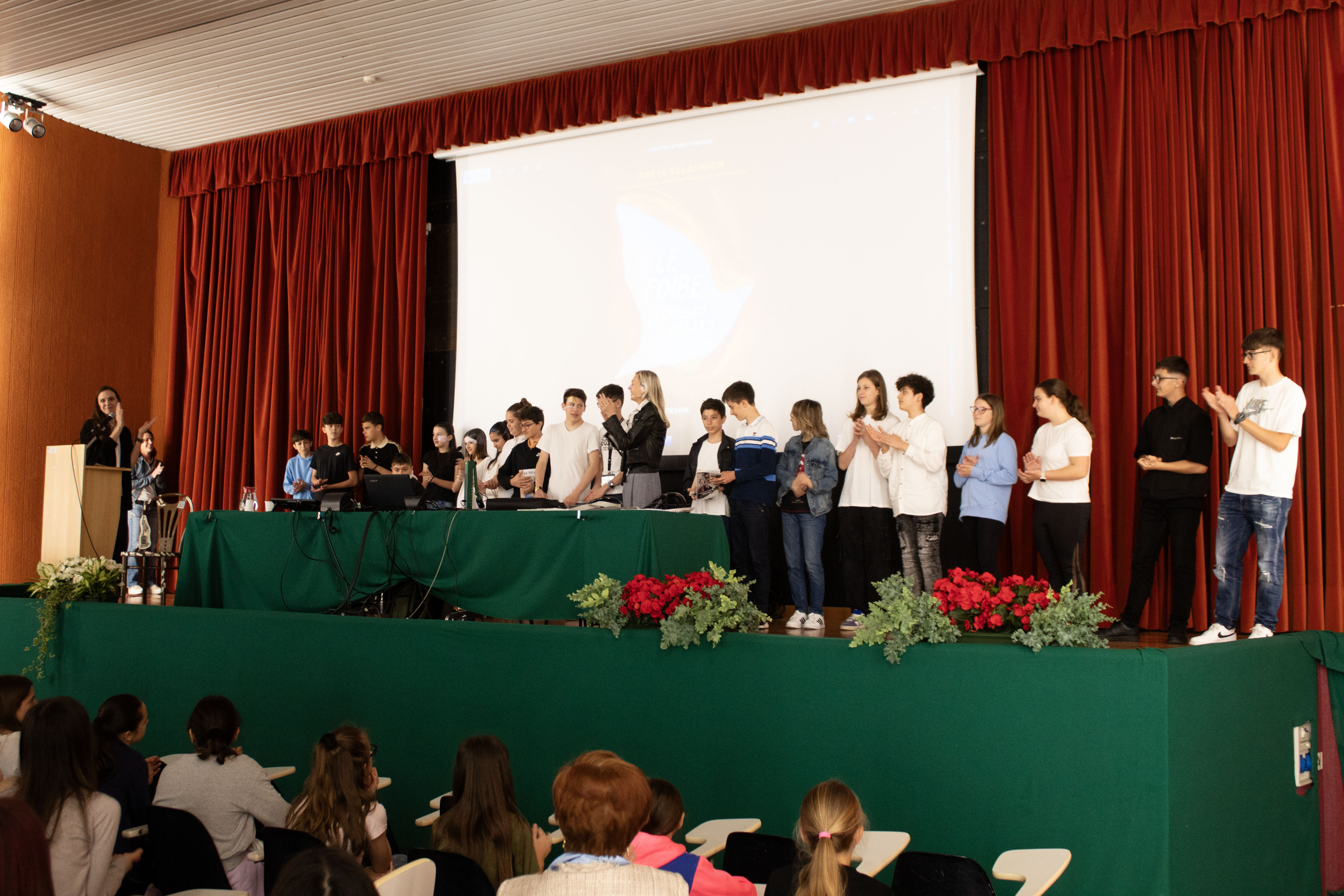 Gli studenti della Ascoli raccontano le foibe insieme a Greta Sclaunich