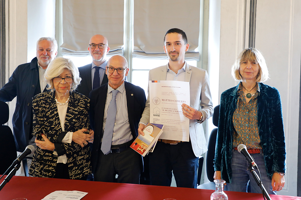 Copertina per Il ronchese Matteo Comerio premiato dall'Università degli studi di Udine per la sua tesi magistrale