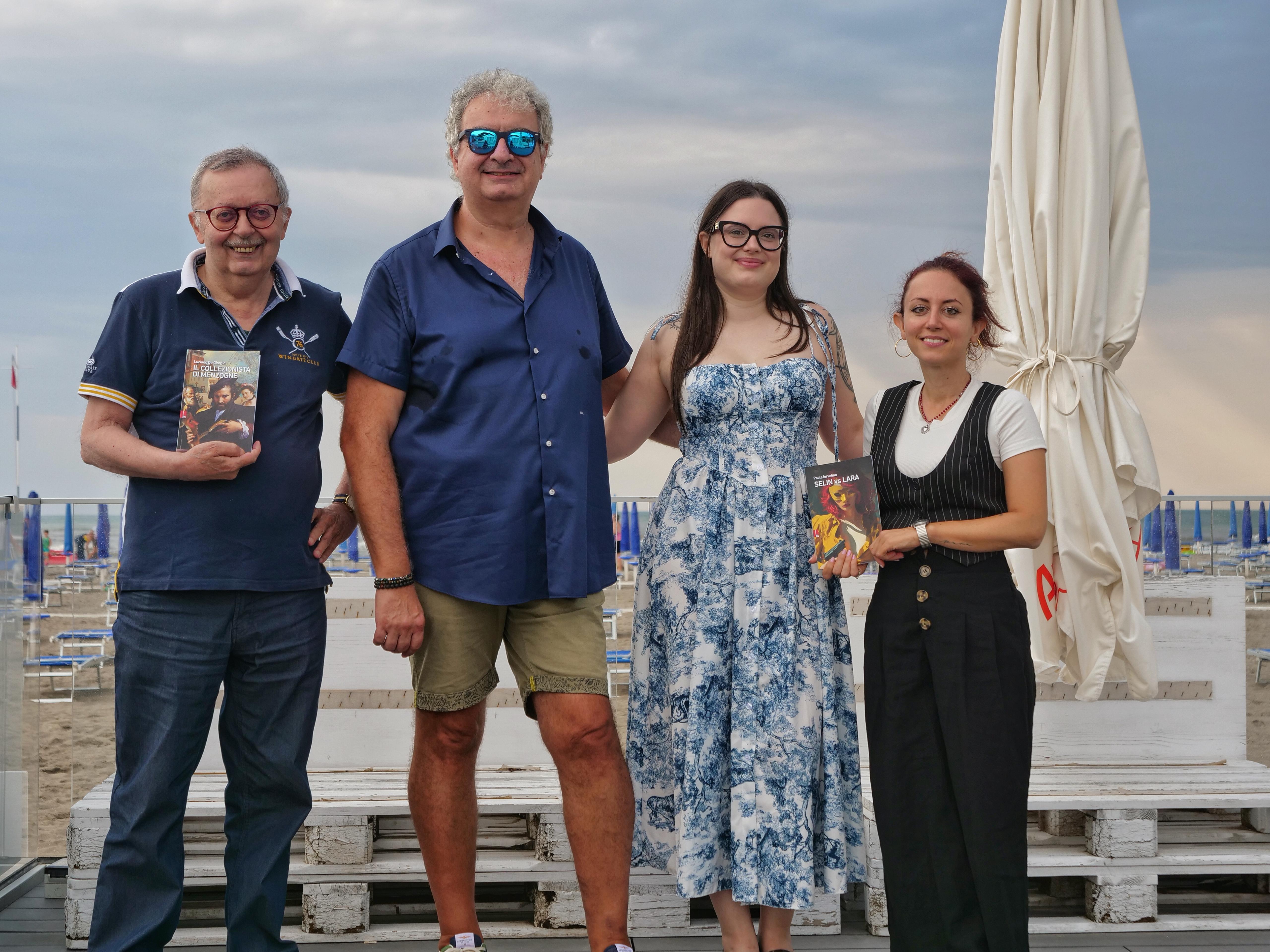 Copertina per ‘Libri sulla spiaggia’, il successo della Book Experience a Grado