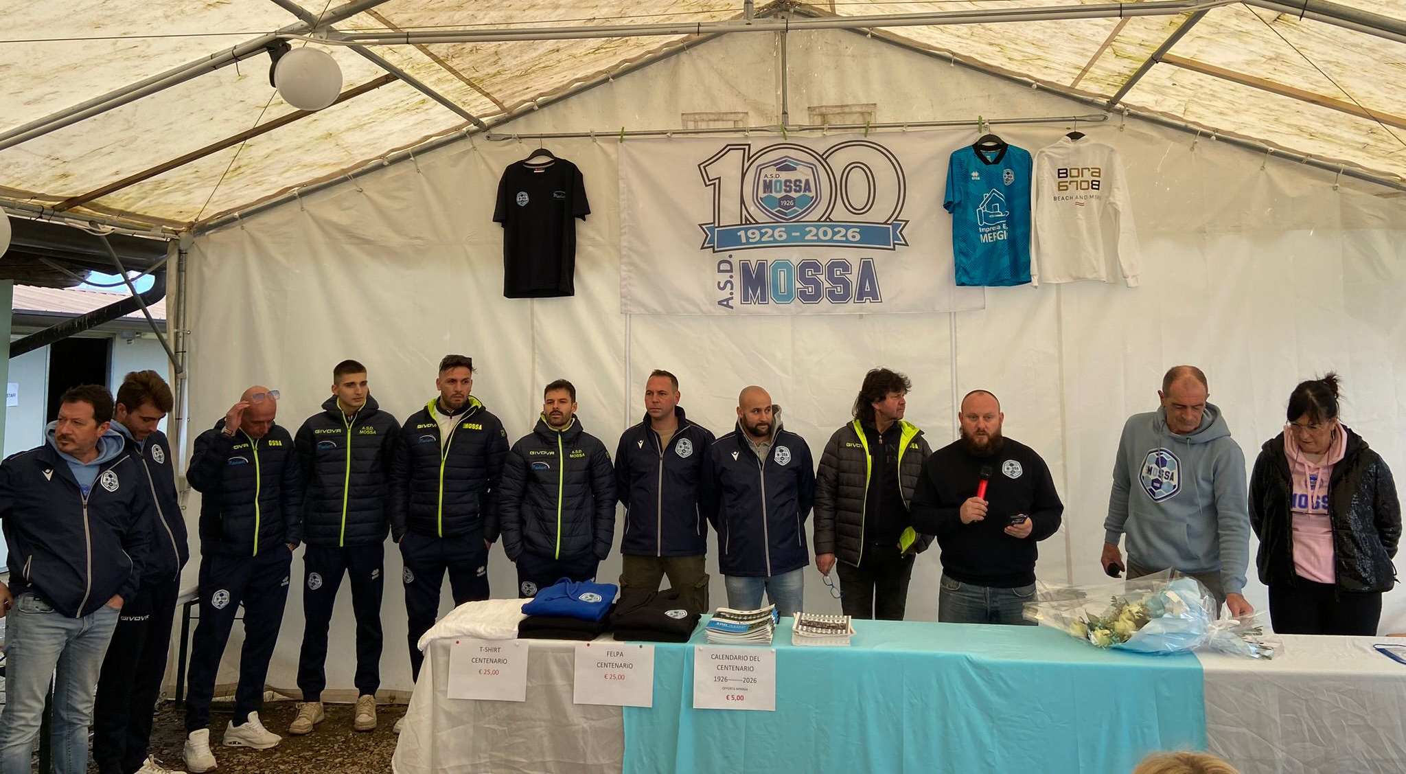 Mossa Calcio festeggia 100 anni di gioco, «una comunità che non ha mai mollato»