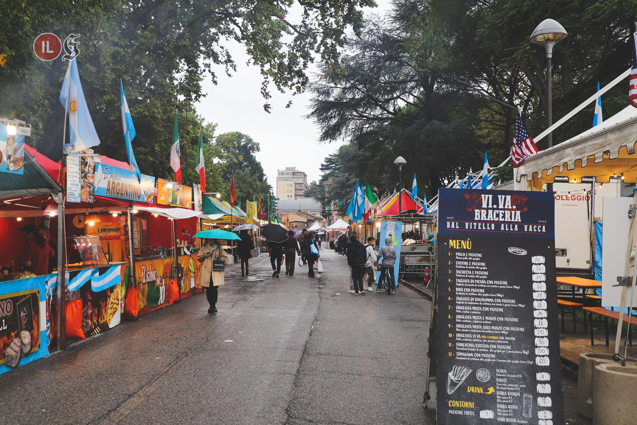 Immagine per Gusti supera la pioggia e attende il sole, clou della festa a Gorizia