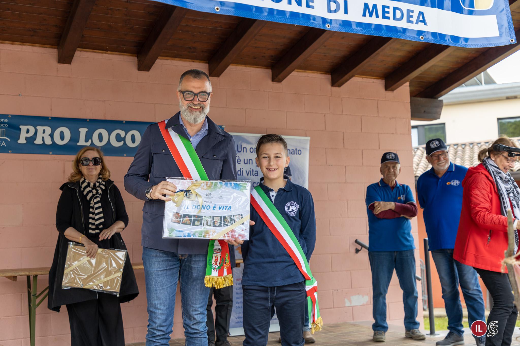 Immagine per Medea festeggia il dono con gli studenti, «siate cittadini generosi»