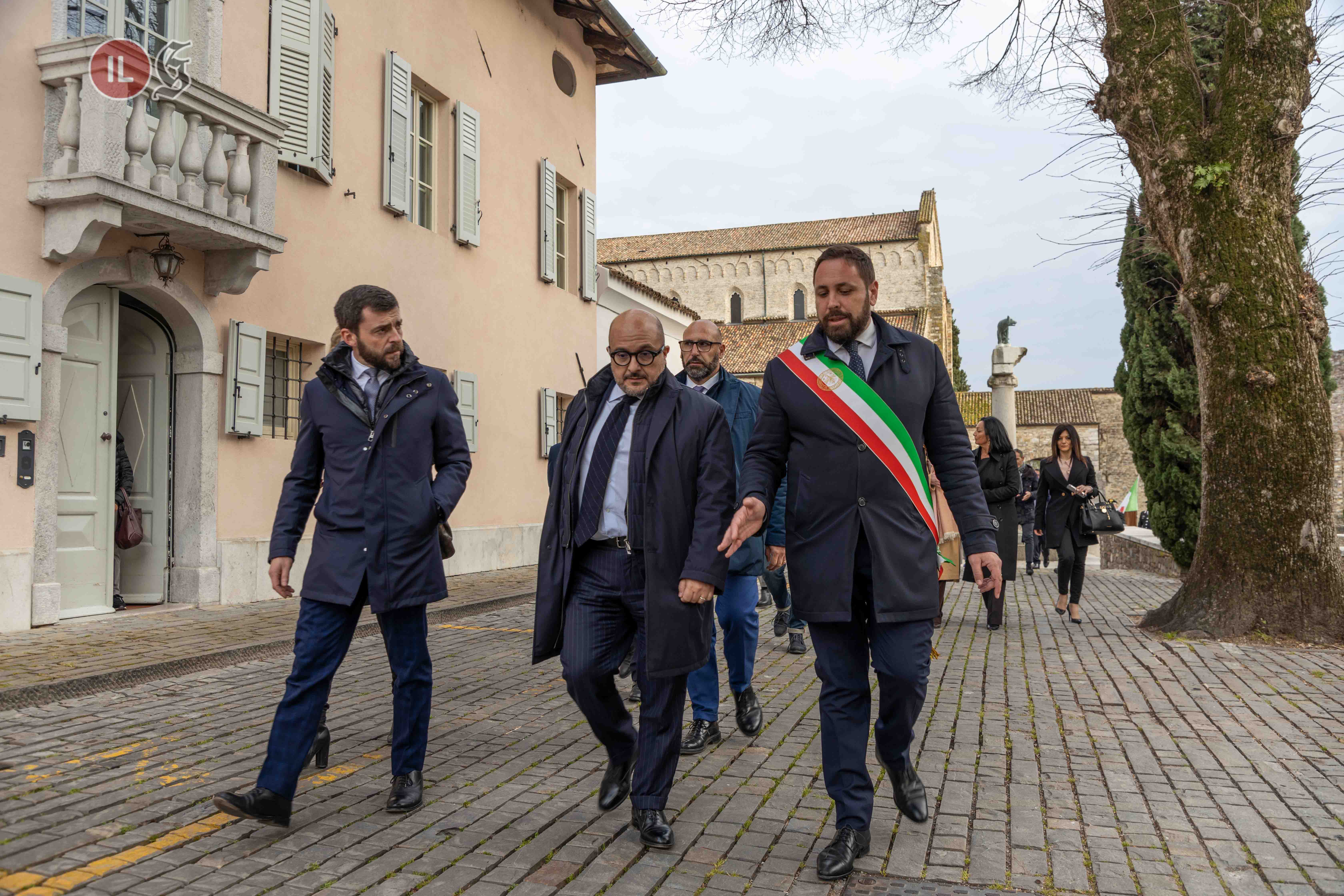 Immagine per Il ministro Sangiuliano assicura fondi ad Aquileia, poi il ricordo a Redipuglia