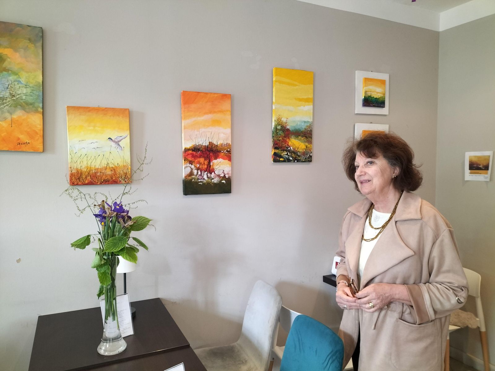 Immagine per L'arte di Maria Grazia Persolja a Gorizia, aperta la mostra in Borgo Castello