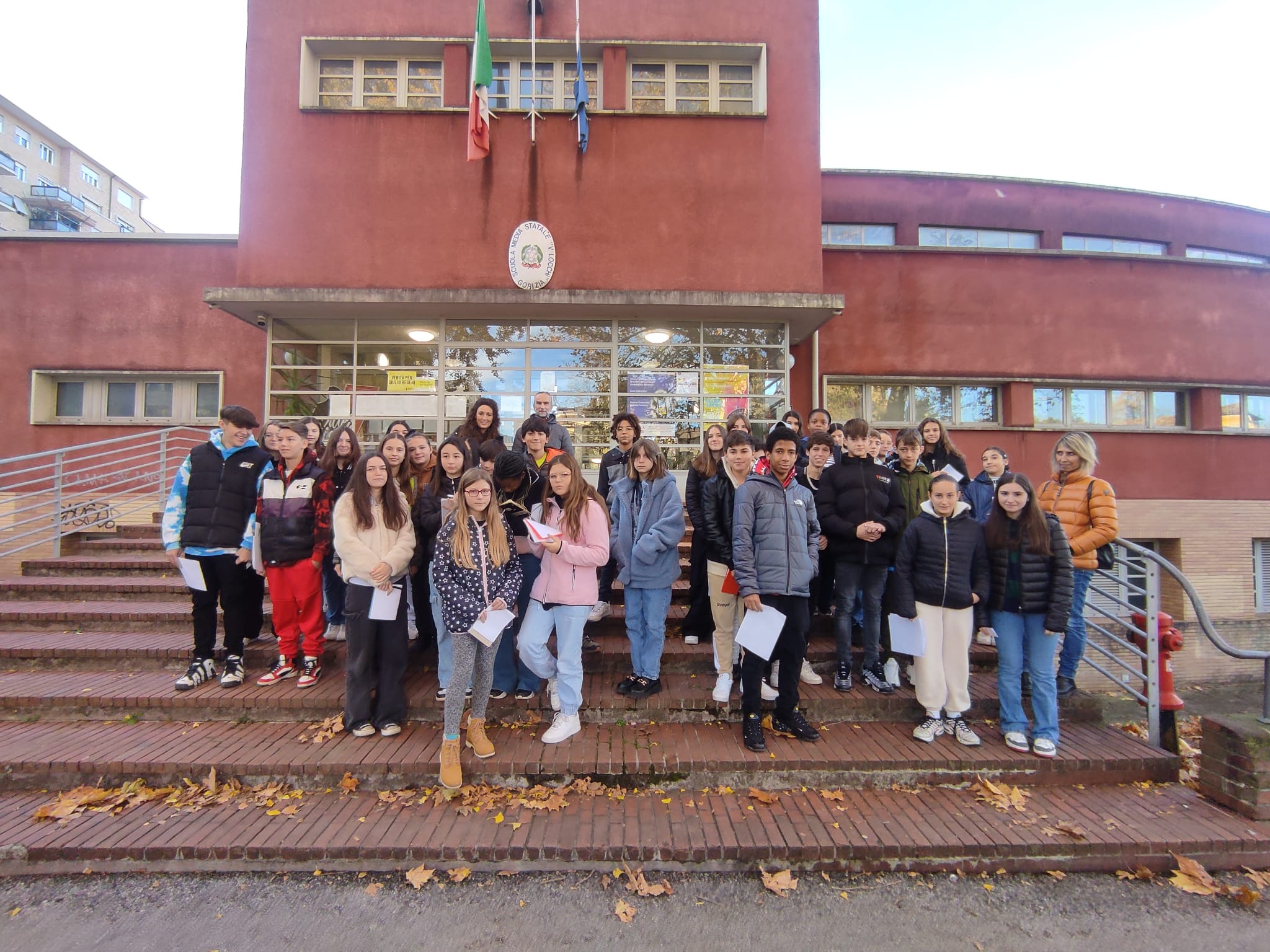 La scuola media Locchi apre le sue porte a Gorizia, visite con prof e studenti