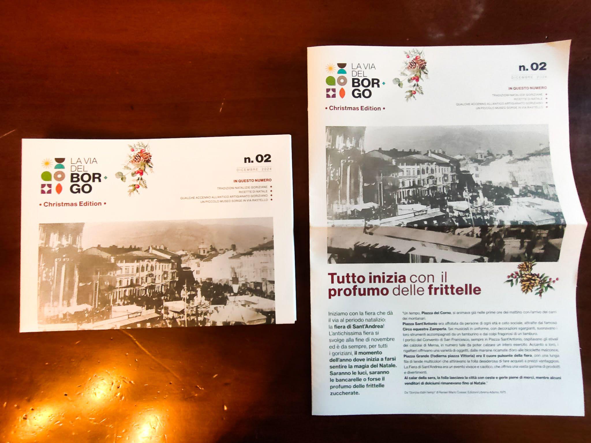 Immagine per Ecco il secondo numero del free press 'La via del Borgo'
