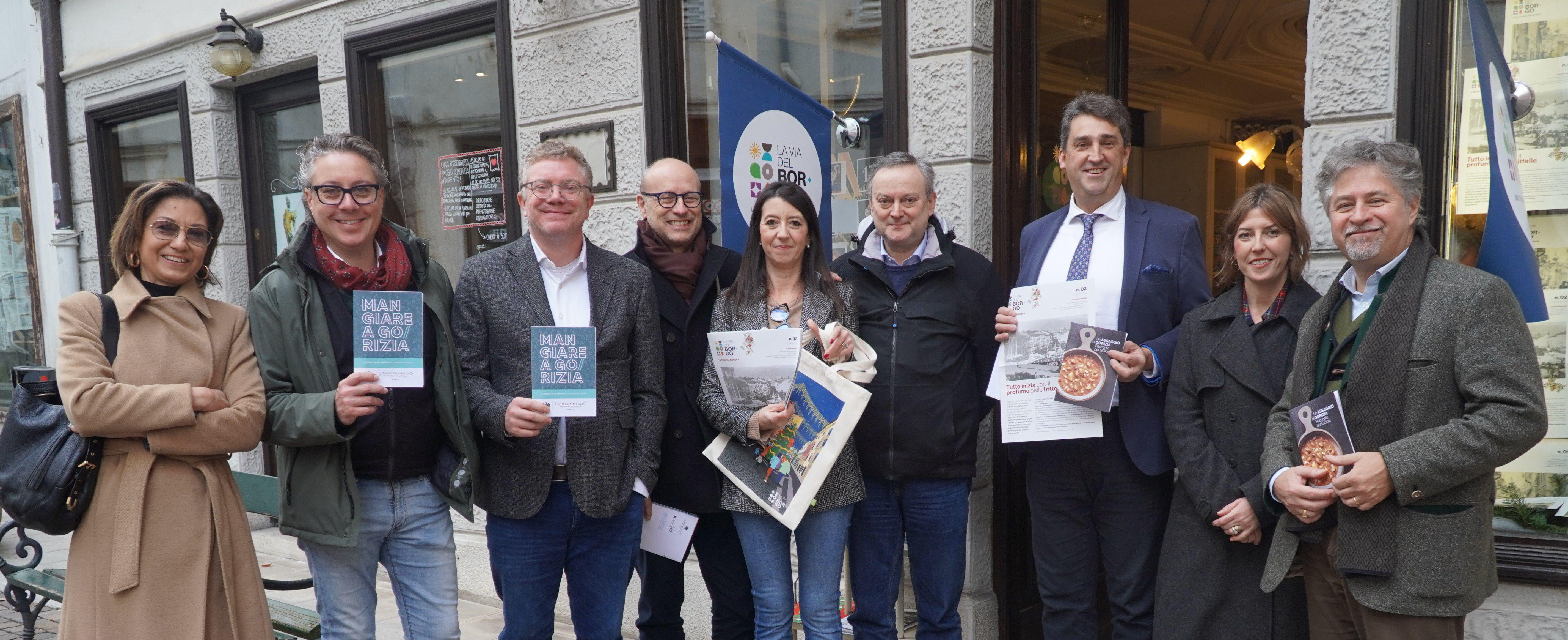 Copertina per La mappa 'Mangiare a Gorizia' e un dépliant con i gusti del territorio pronti per Go!2025