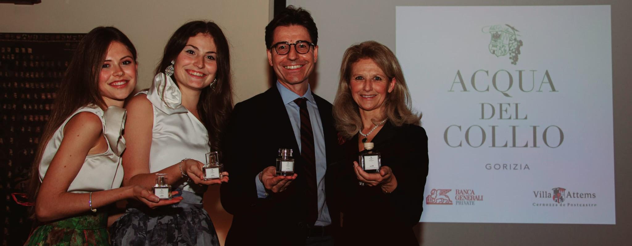 Immagine per Nasce Acqua del Collio, il brand di profumi creato dalla famiglia Giasone Attems 