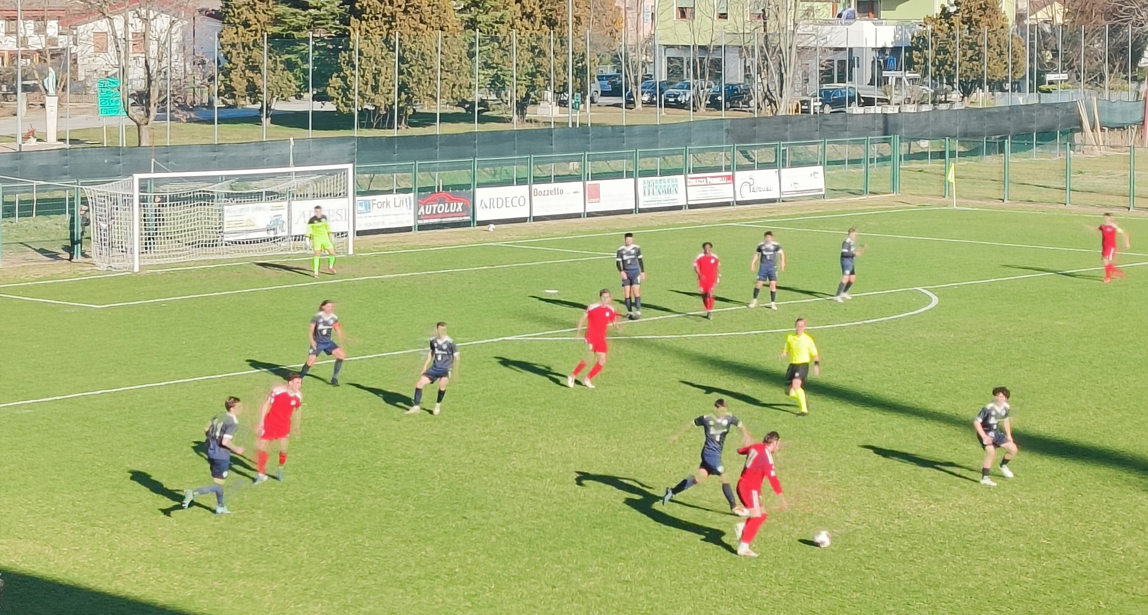 Immagine per La Pro Gorizia bruscamente frenata a Tamai