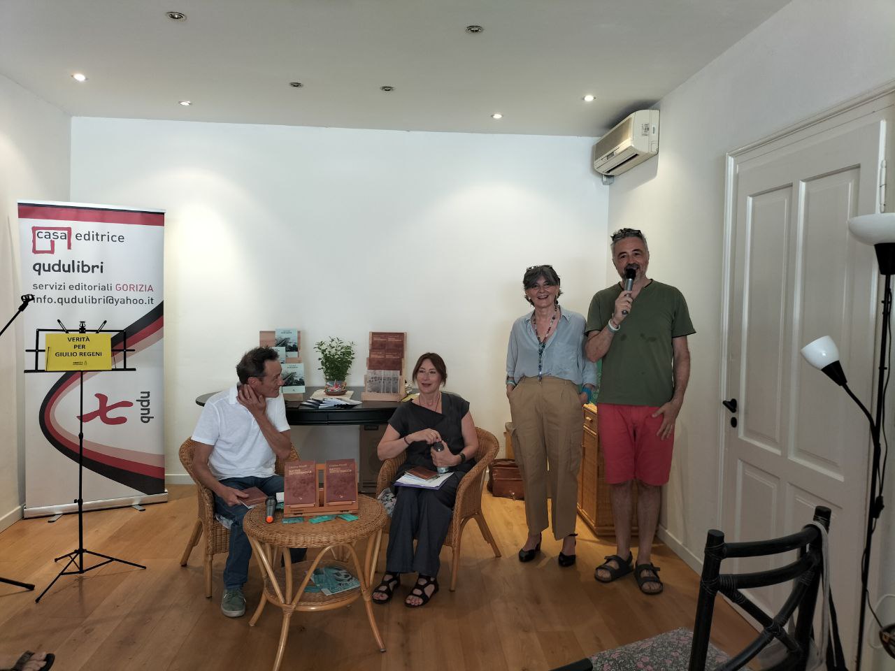 Copertina per Uno spazio raccolto per unire tre lingue e tre culture: apre a Gorizia 'Stanza Qudu'