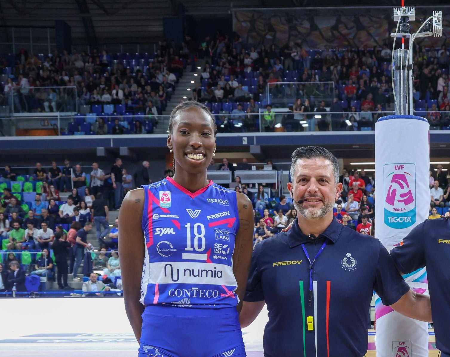 È di Gorizia l’arbitro della finale di Volley in serie A1: la storia di Beppe Curto