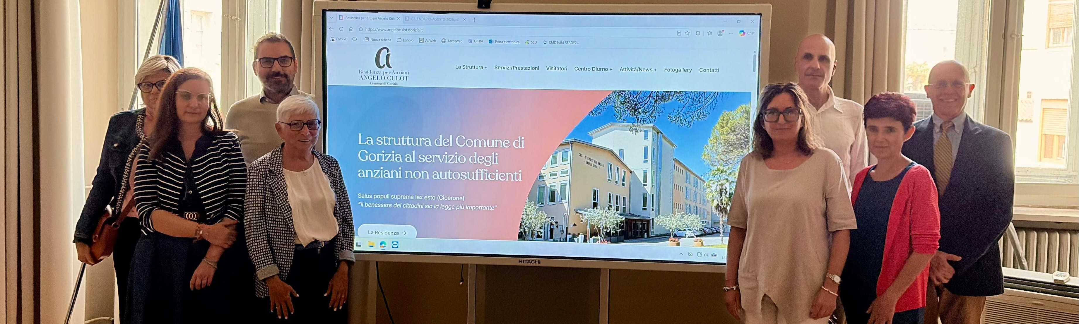 Online il nuovo sito della Residenza 'Angelo Culot': più informazione, servizi e dialogo con famiglie e comunità