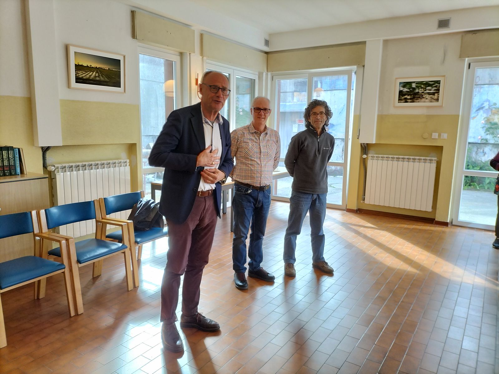 Immagine per L'arte entra nel Centro Sinigaglia di Gorizia, colori dal treno con Mikulin