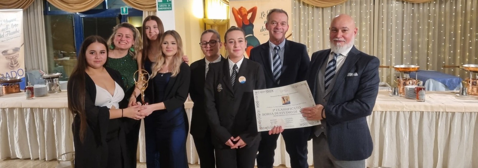 Immagine per Grado, al Concorso nazionale 'Le Donne al Flambé 2025' trionfa il Centro Turistico Alberghiero Ial di Udine
