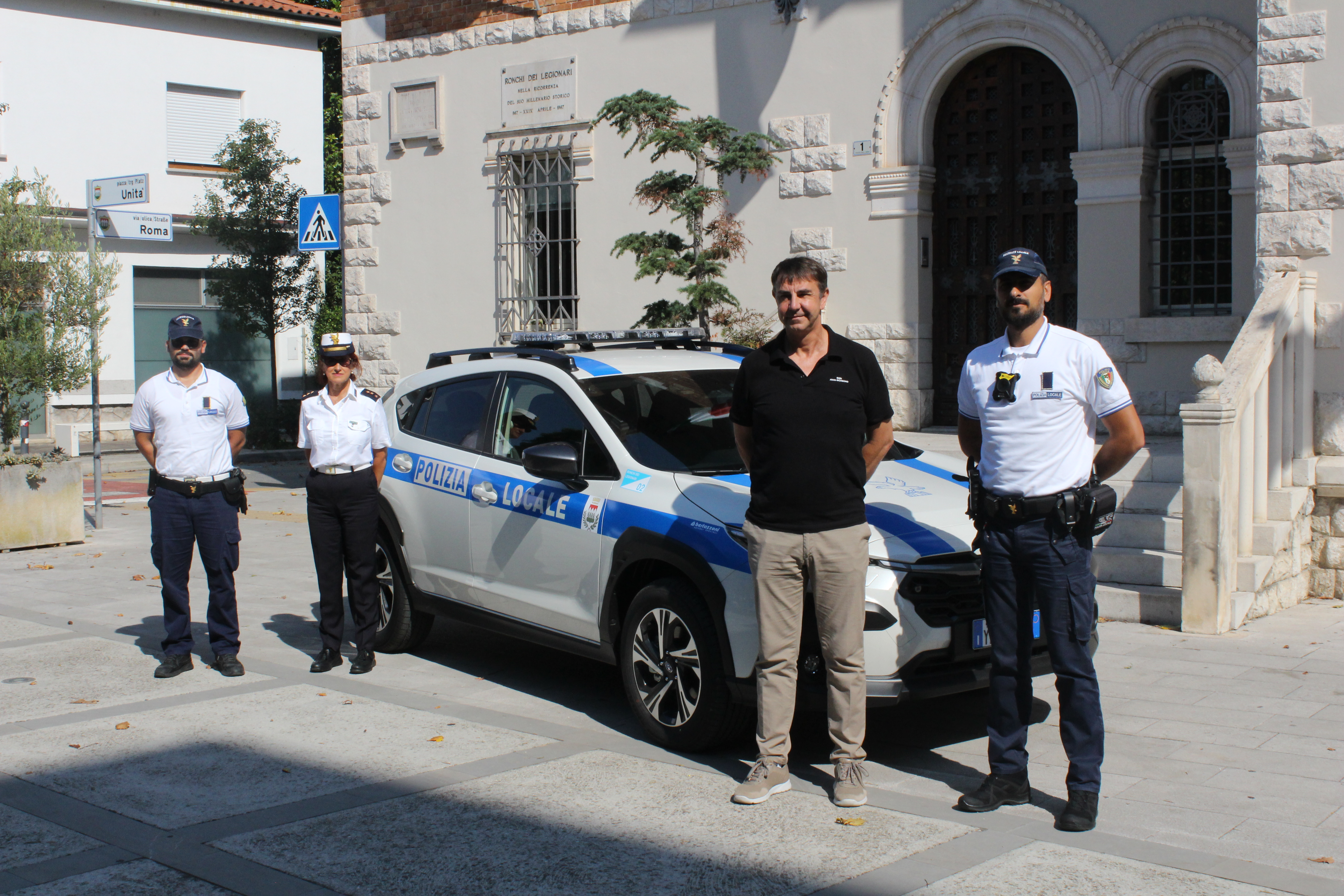 Ronchi dei Legionari: ecco il nuovo mezzo della Polizia Locale