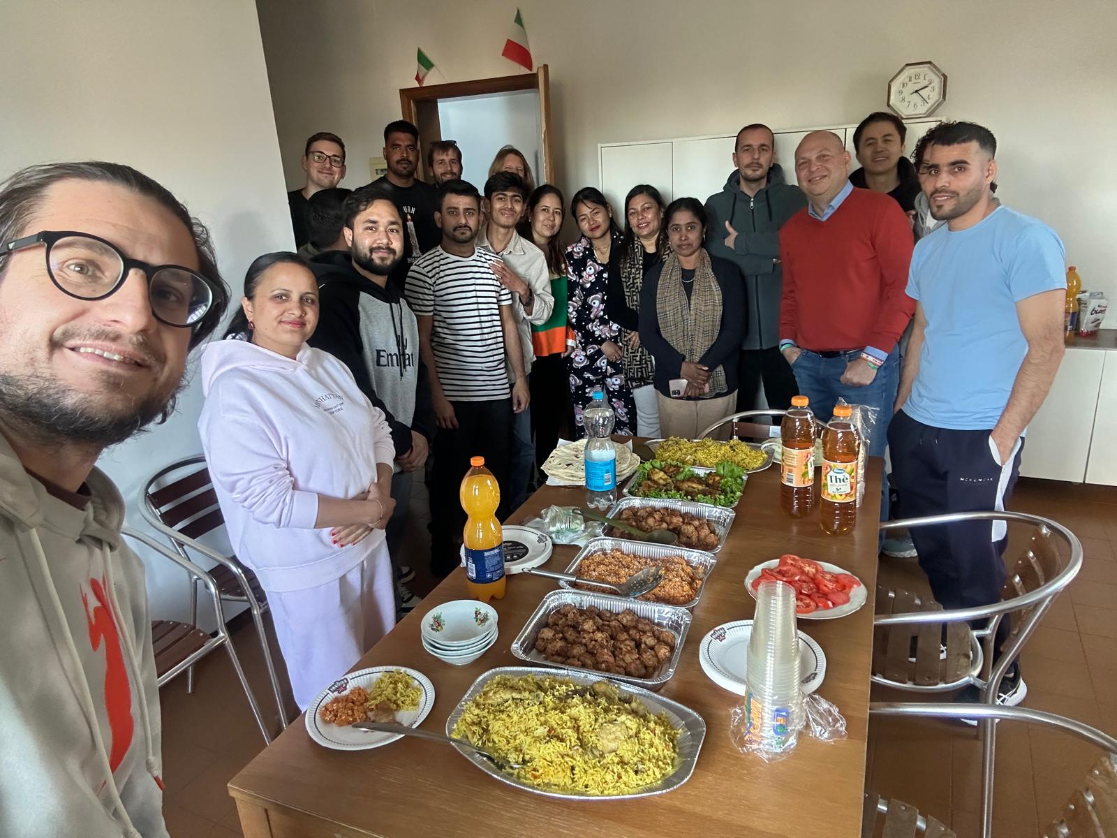 Integrazione, l'esempio sociale del ‘Buffet inclusivo’ al centro di accoglienza per richiedenti asilo di Turriaco