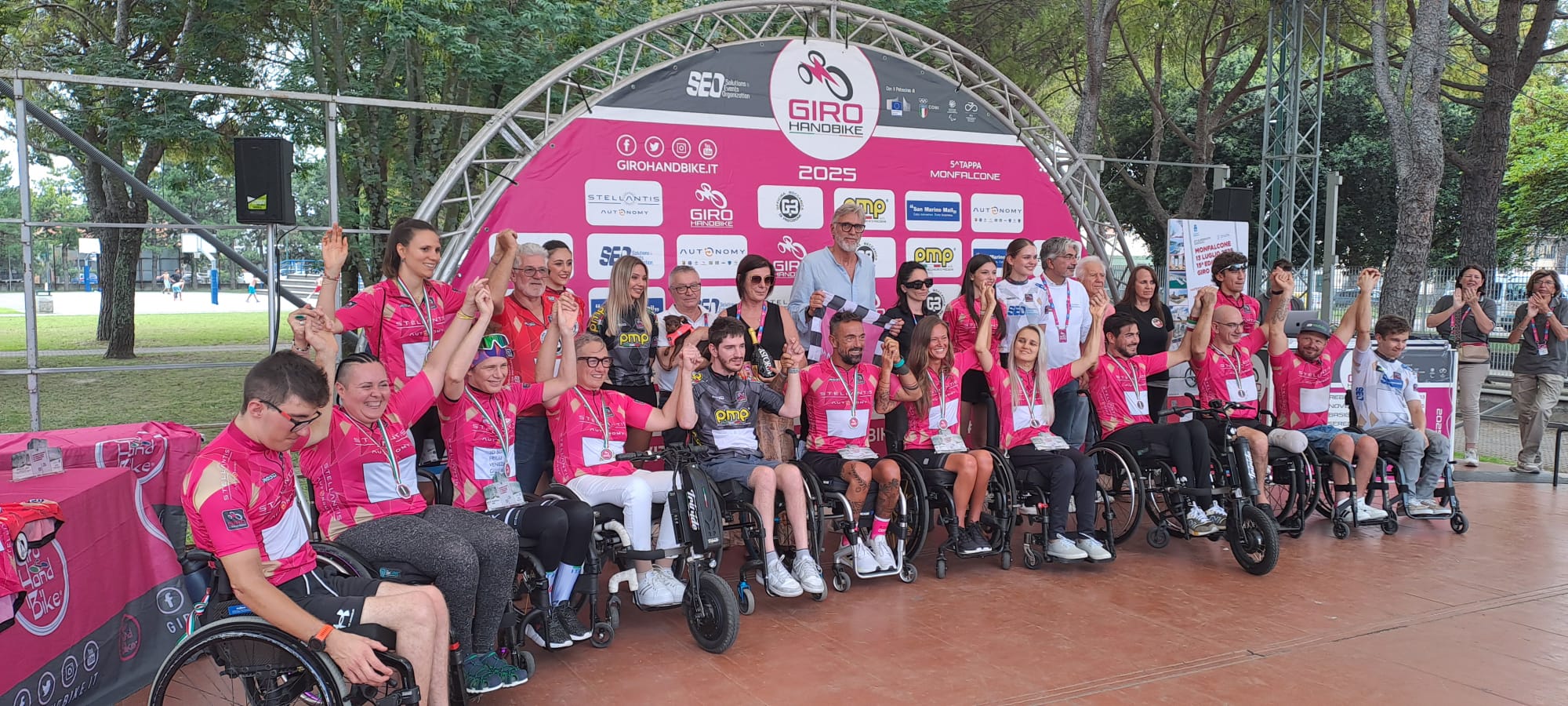 Copertina per HandBike a Monfalcone, trionfano Anej Doplihar e Katia Aere nella quinta tappa del quindicesimo circuito nazionale