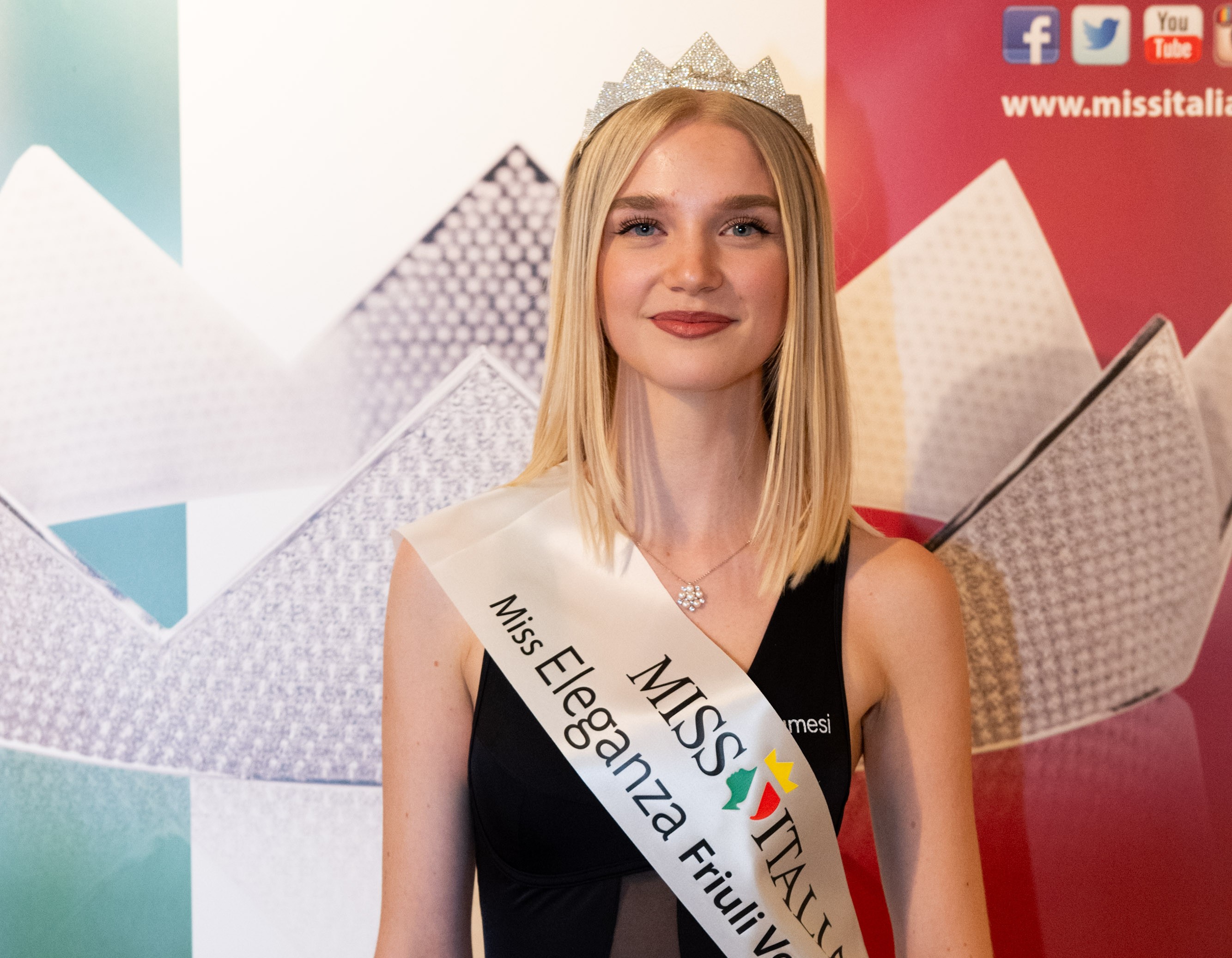 Copertina per Michela Bertossi di Cervignano incoronata ‘Miss Eleganza Friuli Venezia Giulia’
