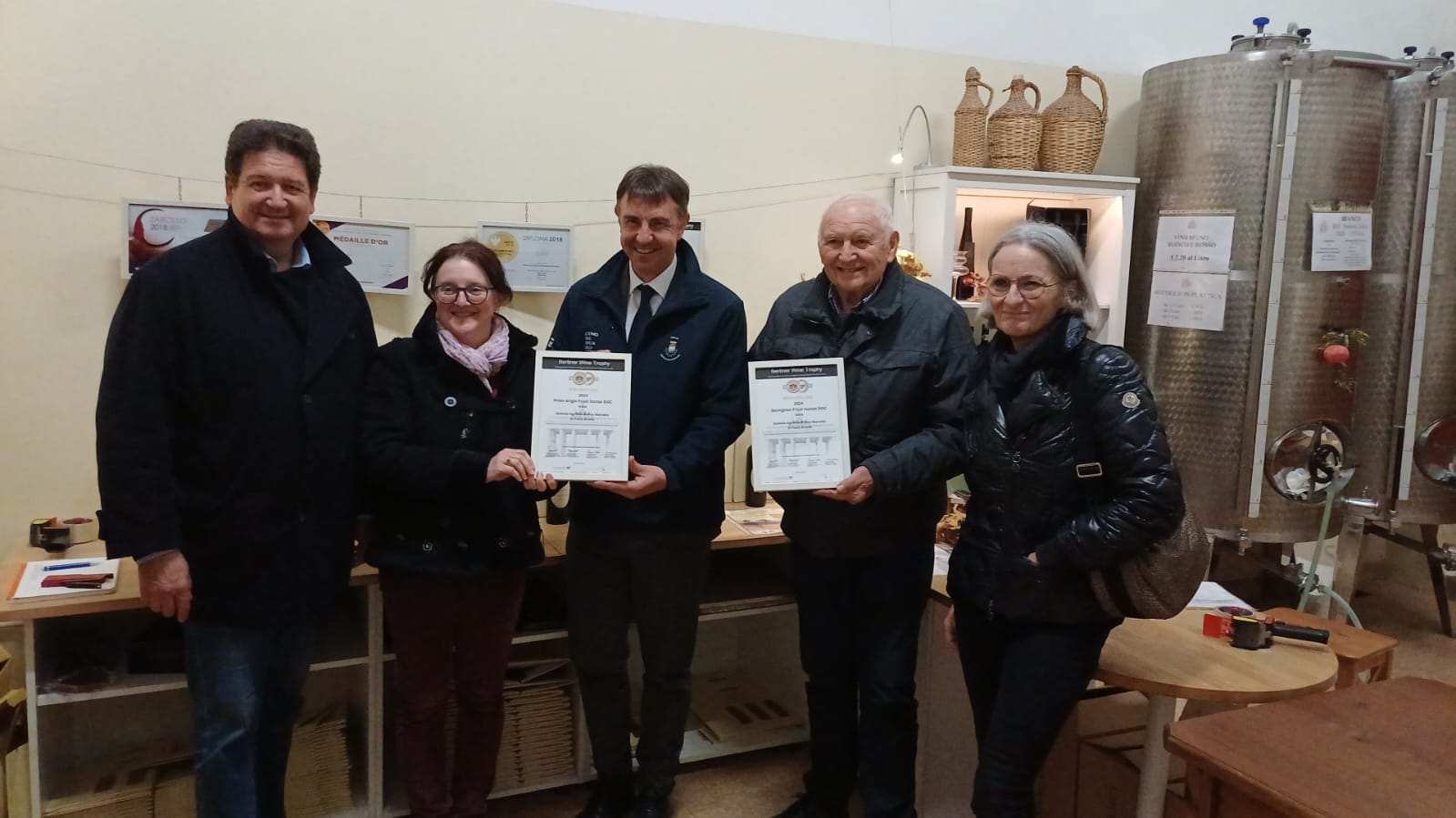 Immagine per Ronchi, i vini di Marcello Brotto ai vertici internazionali del ‘Berliner Wine Trophy’, medaglia d’oro per il Sauvignon