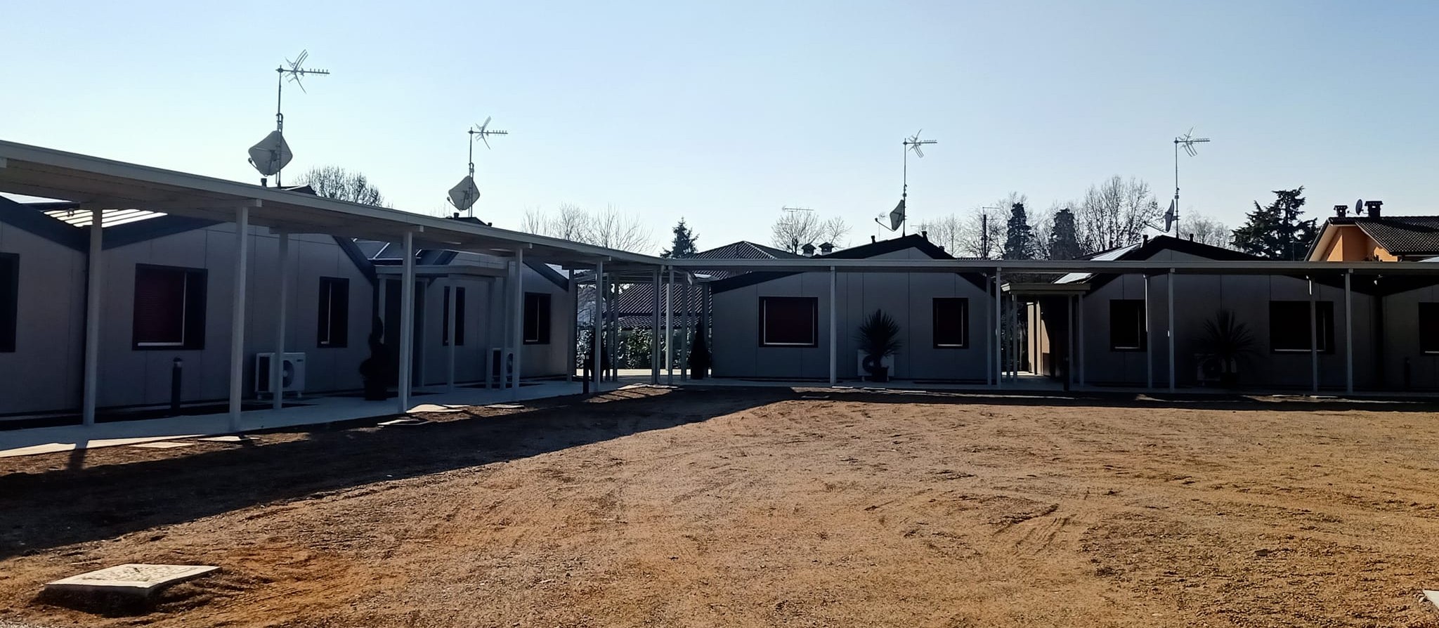 Il cortile sociale di Pieris guadagna quattro inquilini: al completo il complesso di via Verzegnassi