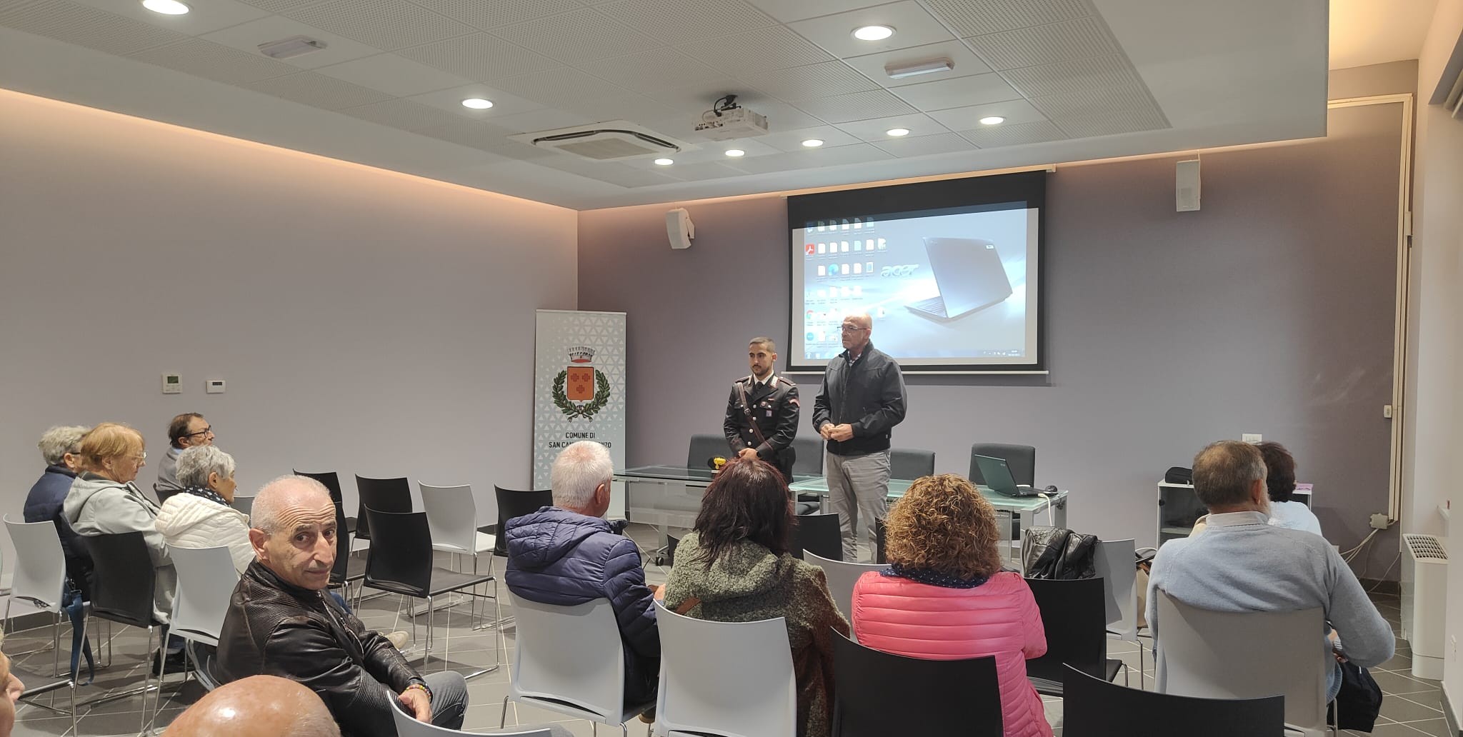 Copertina per Pieris, incontro informativo dei Carabinieri per sensibilizzare gli anziani contro truffe e malviventi. Fratta:«Indicazioni reali e concrete»