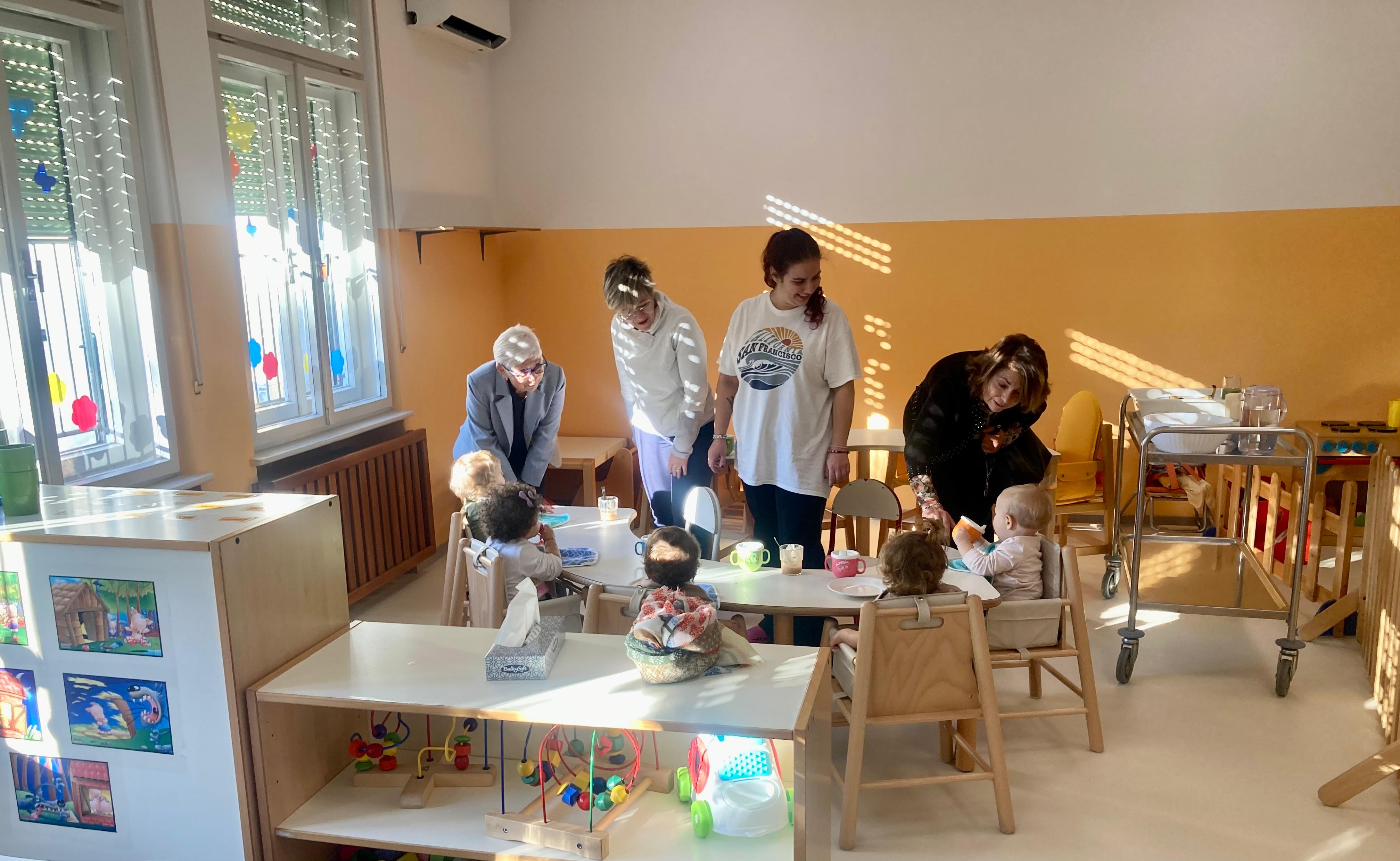 Immagine per Conclusi i lavori per 902mila euro al Nido di Viale Virgilio a Gorizia, i 60 posti già pieni