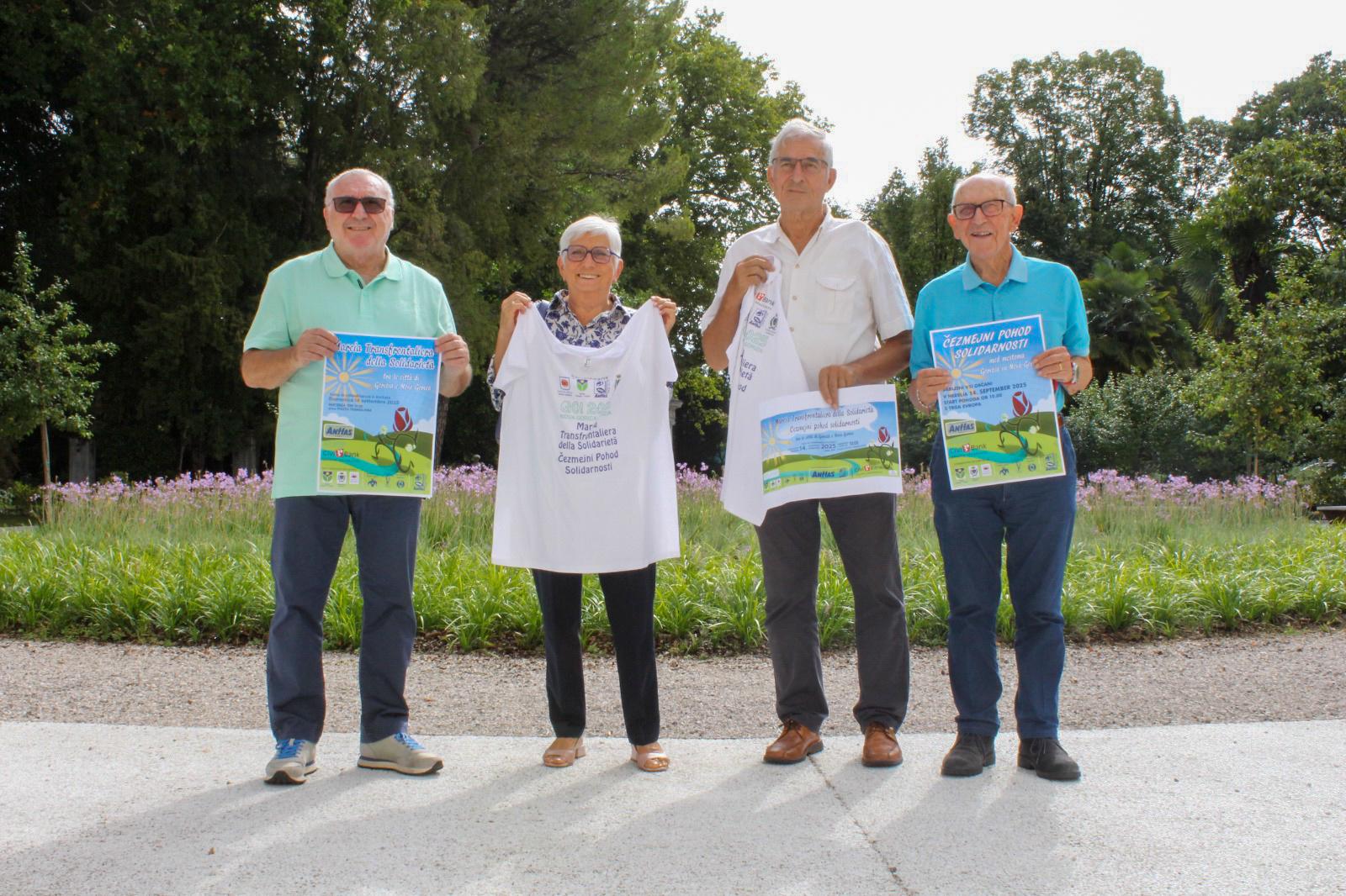 10mila passi di solidarietà tra Gorizia e Nova Gorica. La Marcia Transfrontaliera parte dalla Transalpina