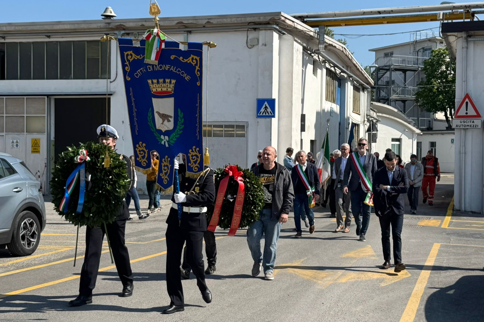Immagine per Monfalcone, Fiom, Uilm e Anpi onorano gli operai caduti per la Liberazione