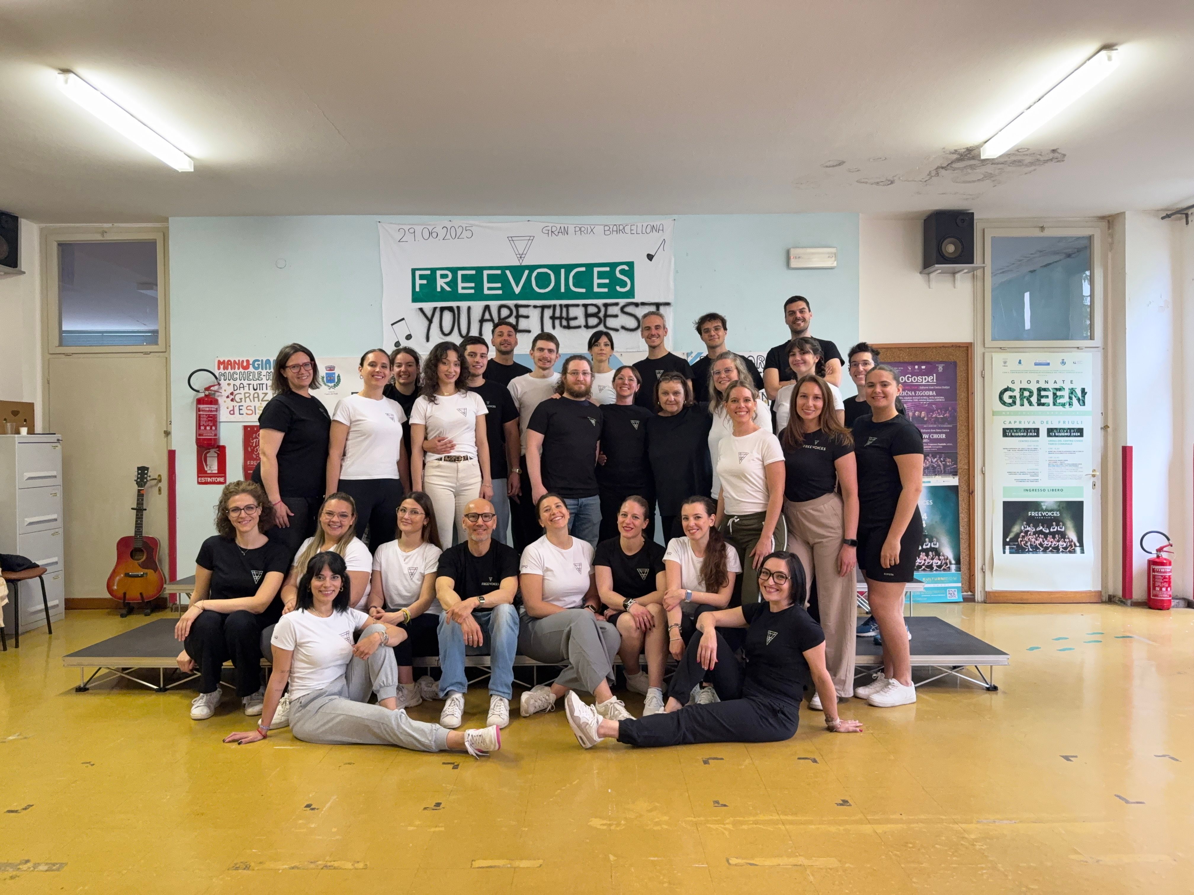 Immagine per Gorizia, i Free Voices conquistano il pubblico con ‘Voci senza confini’ al Piccolo Cielo 