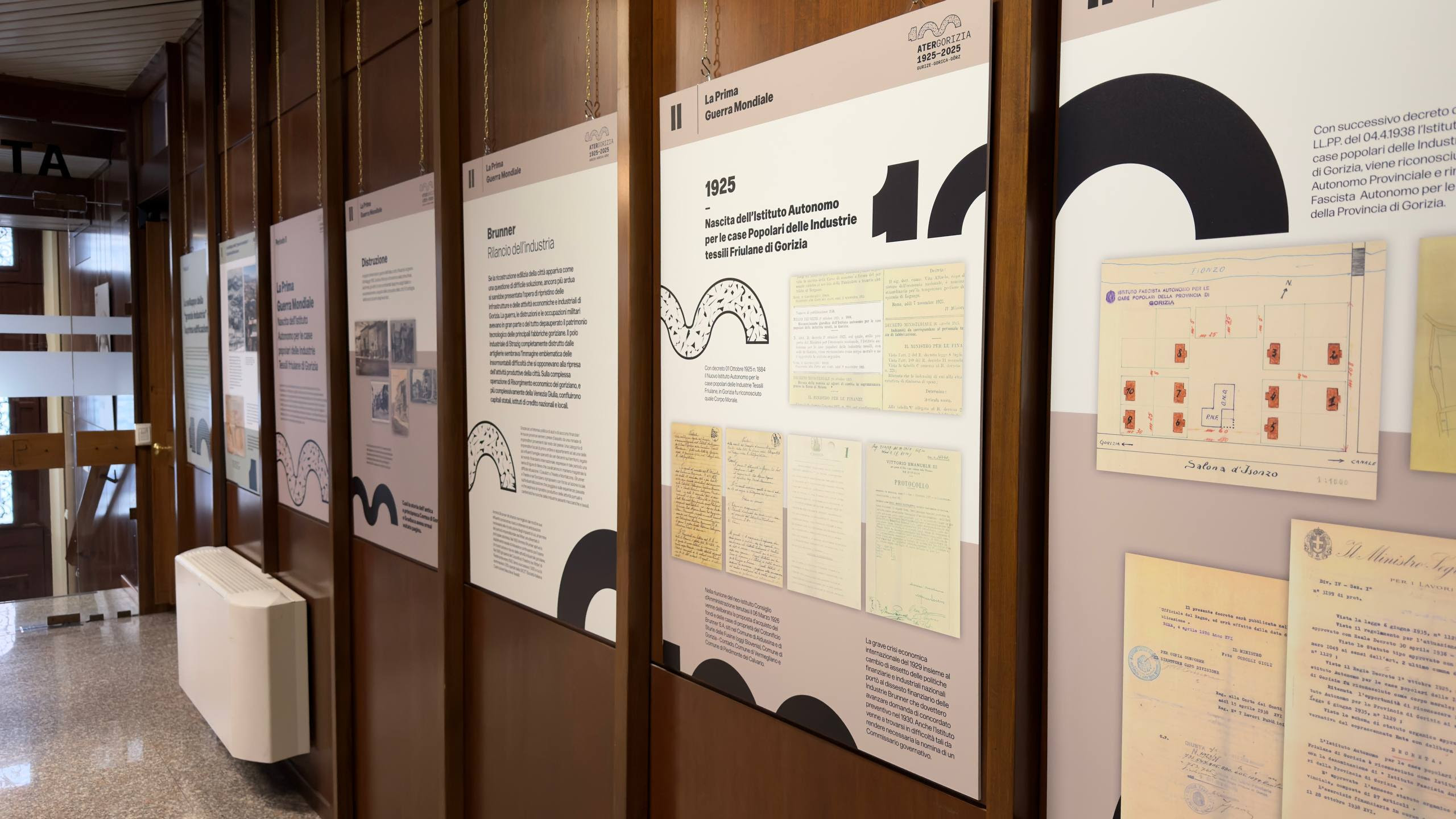 Immagine per Ater Gorizia compie 100 anni, in mostra un secolo di edilizia e storia sociale 