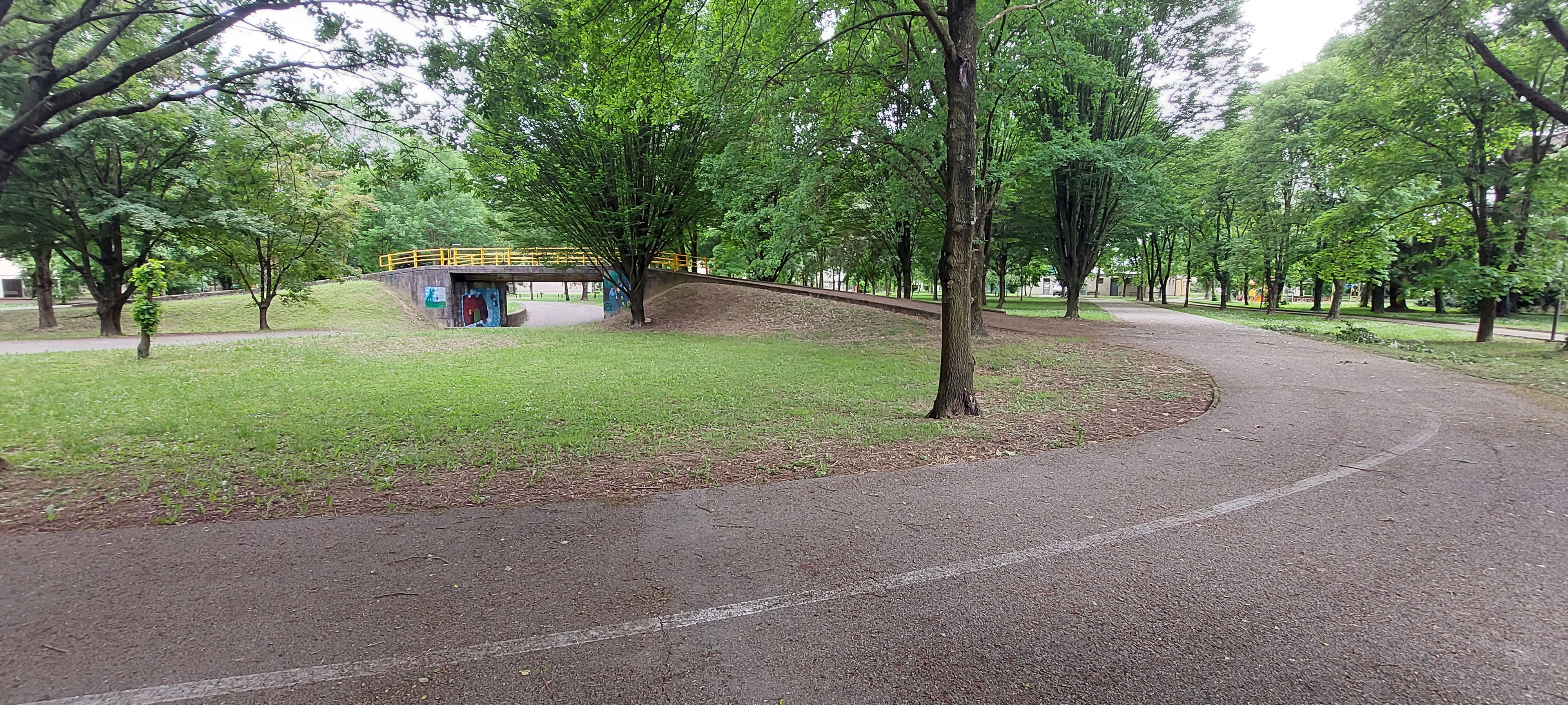 Immagine per San Canzian investe 90mila euro nell'area verde Fratelli Cervi: al via messa in sicurezza e restyling artistico della pista ciclabile 