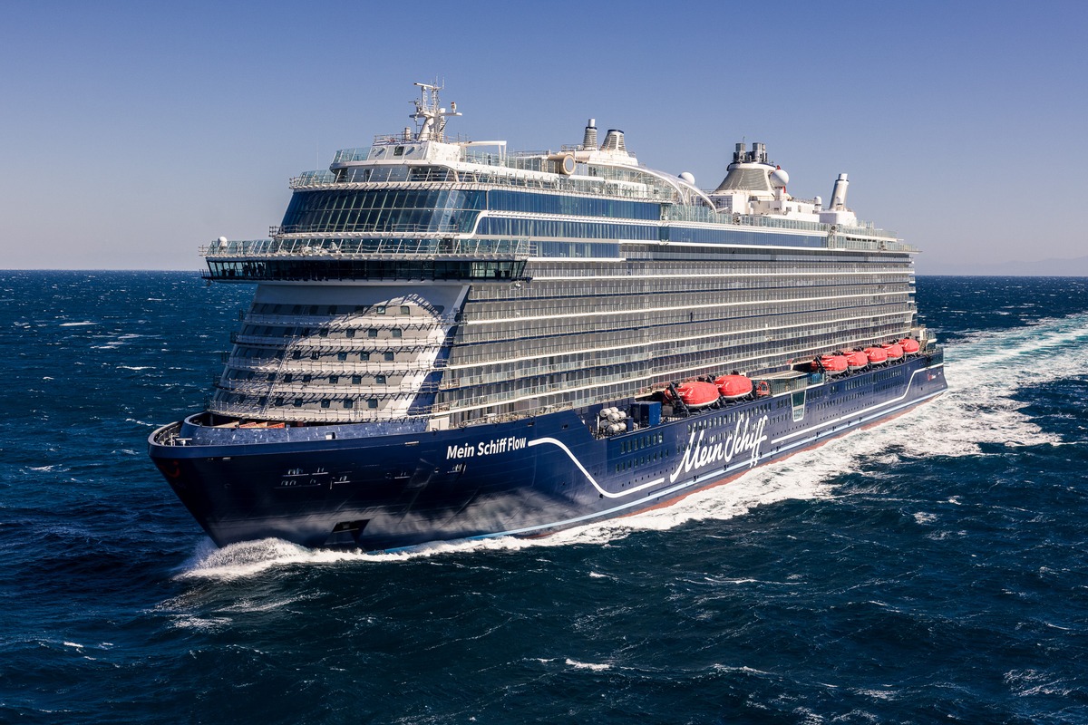 Ecco Mein Schiff Flow, l'ultimo gioiello di Fincantieri pronto a lasciare il cantiere di Monfalcone