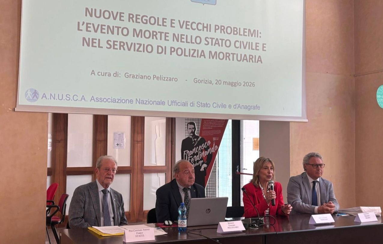 Immagine per Servizi demografici a lezione a Gorizia: i comitati ANUSCA uniti per la formazione del personale 