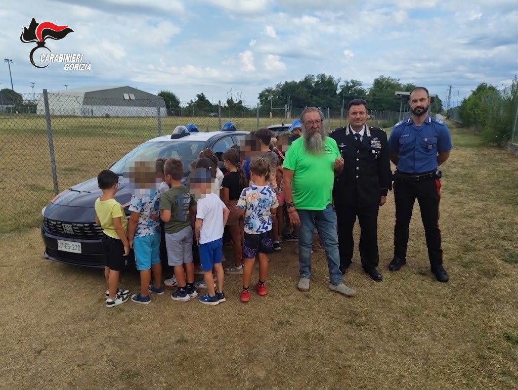 Immagine per Educazione alla legalità: l'Arma incontra bambini e ragazzi di Fogliano Redipuglia 