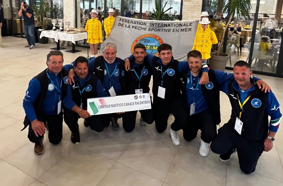 Immagine per Il Circolo Nautico ‘Canale Valentinis’, al decimo posto dei Mondiali di pesca dalla barca