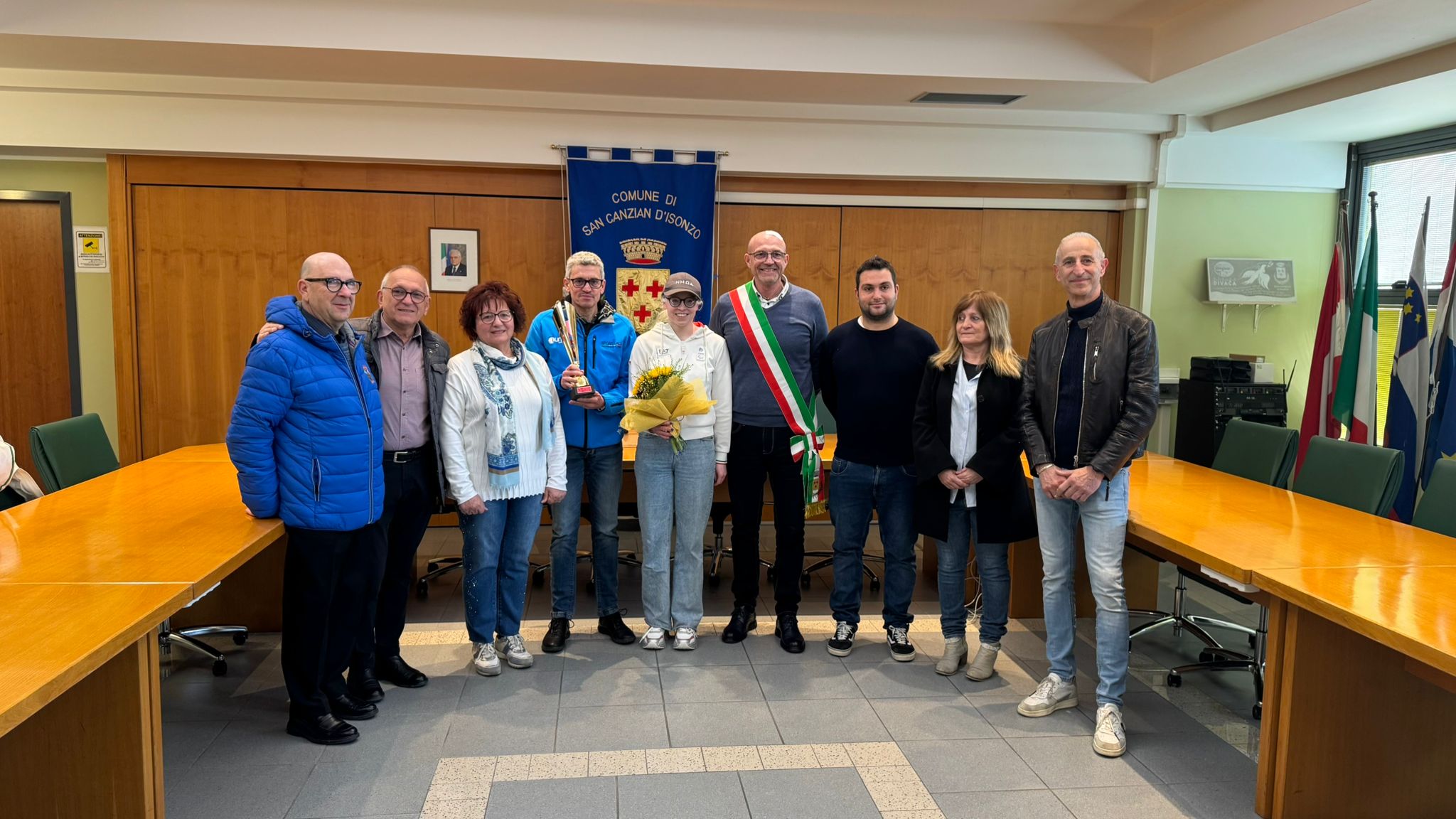 San Canzian accoglie Martina Vozza: l'abbraccio della comunità all'orgoglio paralimpico della regione