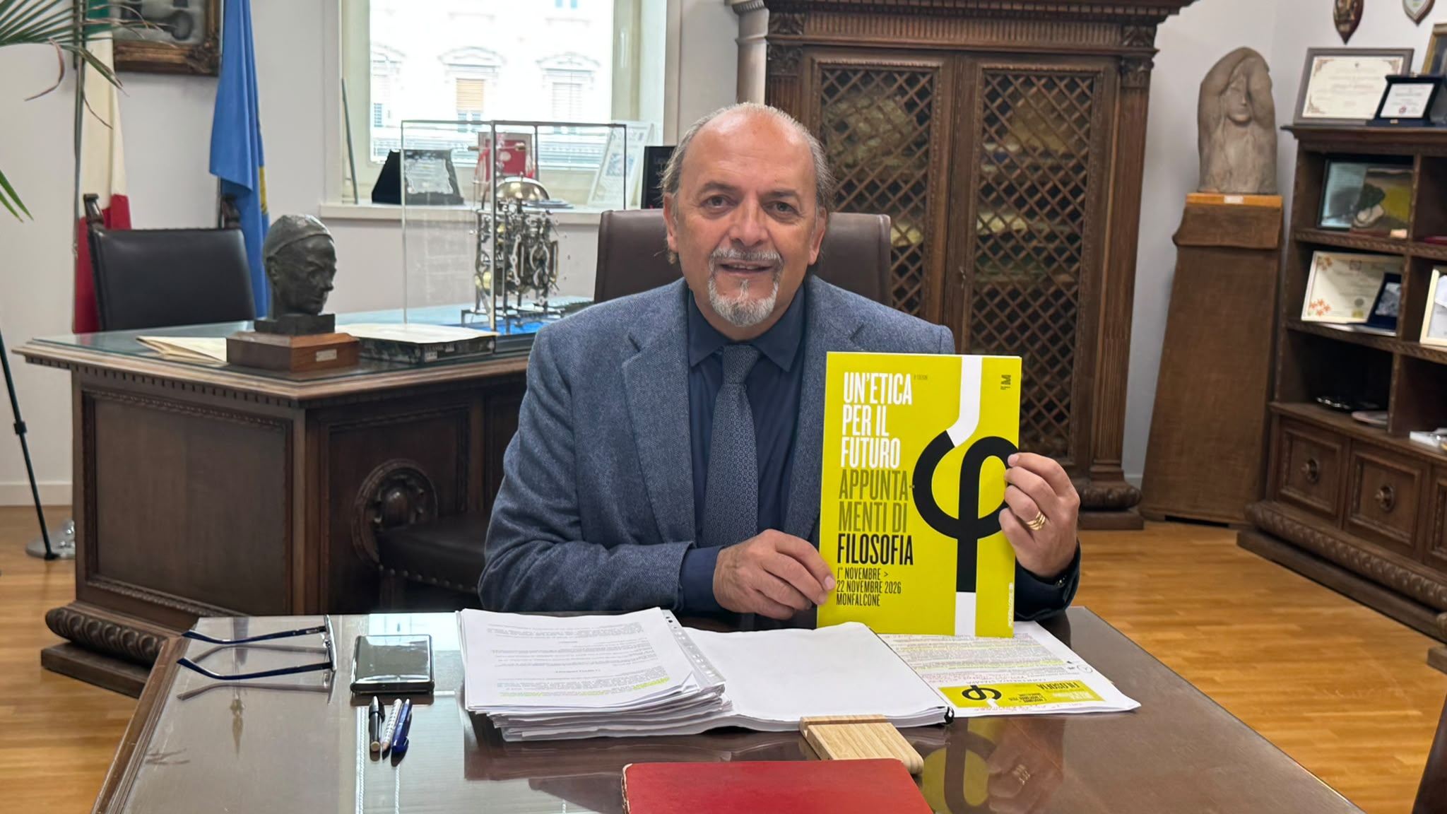 Immagine per ‘Un’etica per il futuro’, a Monfalcone la rassegna di filosofia porta sul palco del Bonezzi Pietro Del Soldà