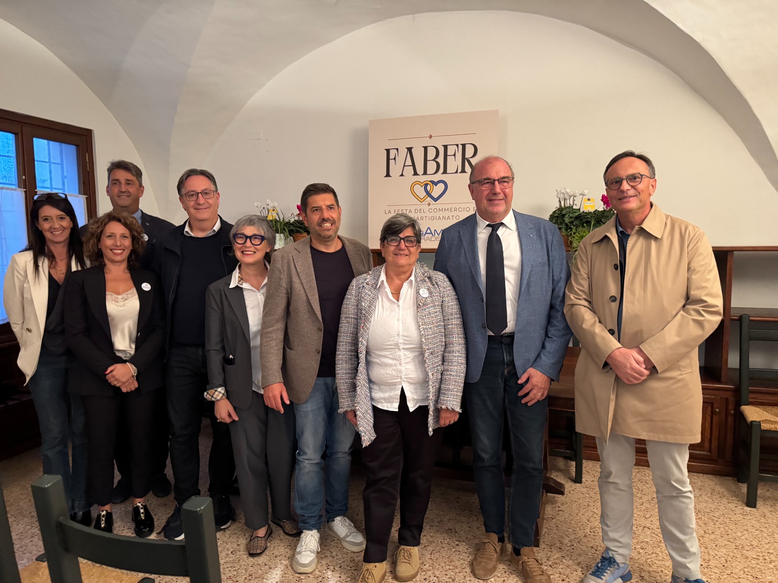 Immagine per Gradisca, taglio del nastro per ‘Faber’: il cuore del commercio e dell’artigianato batte forte in città