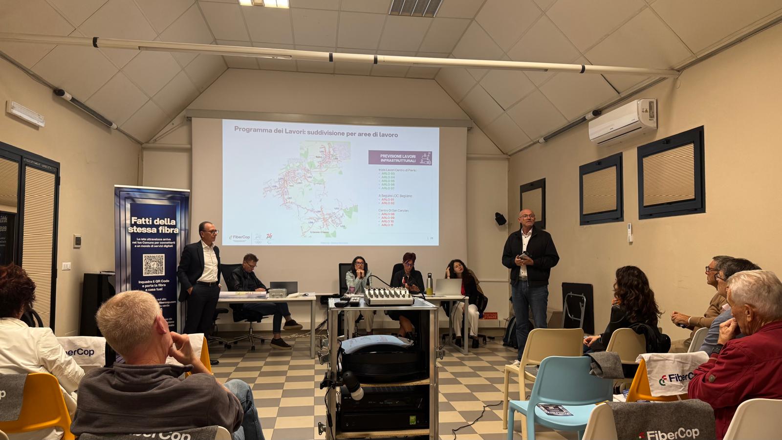 Immagine per San Canzian, arriva la Fibra ottica FTTH: 11 armadi e 500 punti di rete per internet veloce in casa
