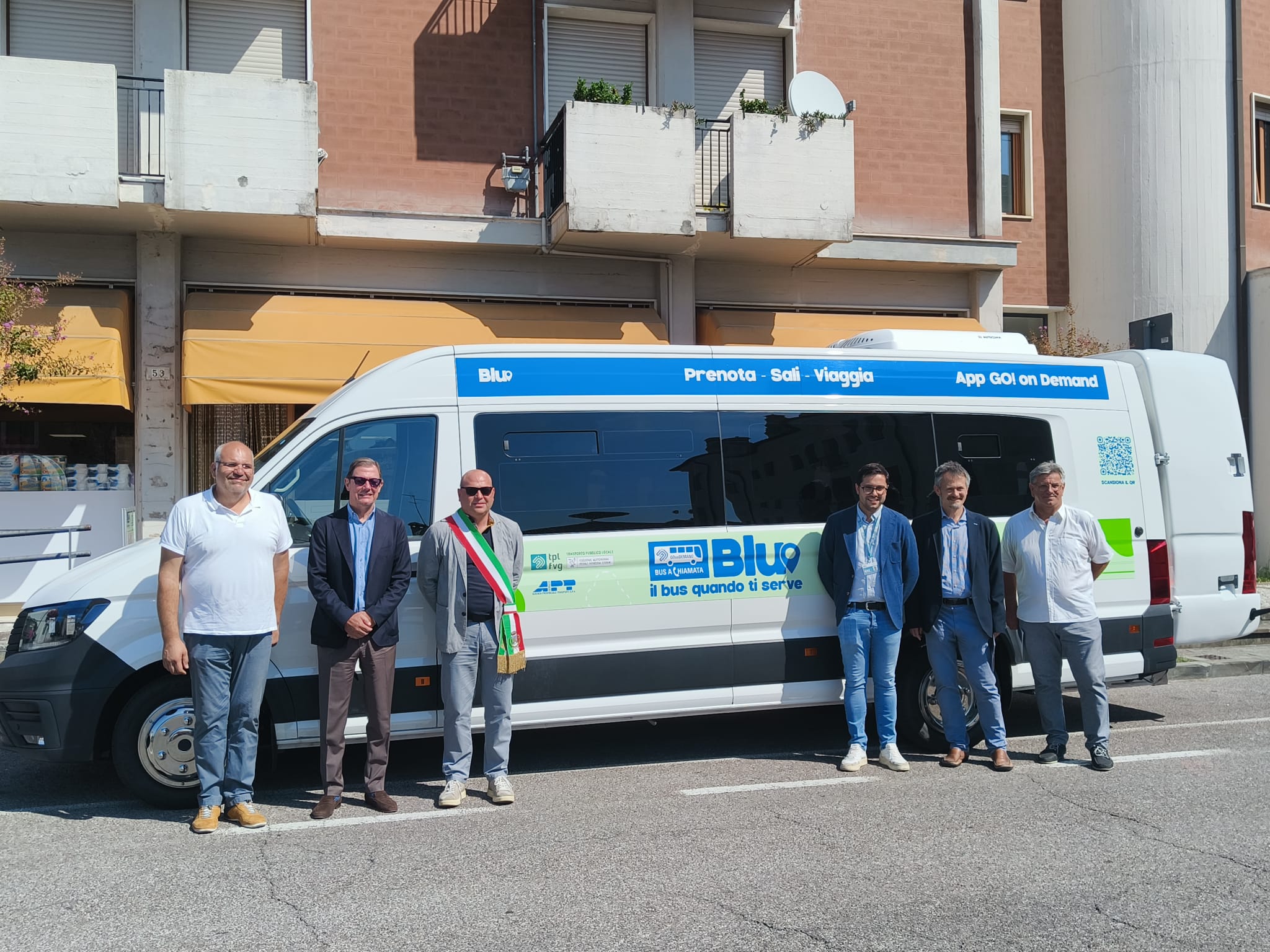 Immagine per Il bus a chiamata ‘Blu’ di Apt arriva anche a Turriaco, si parte il 14 settembre