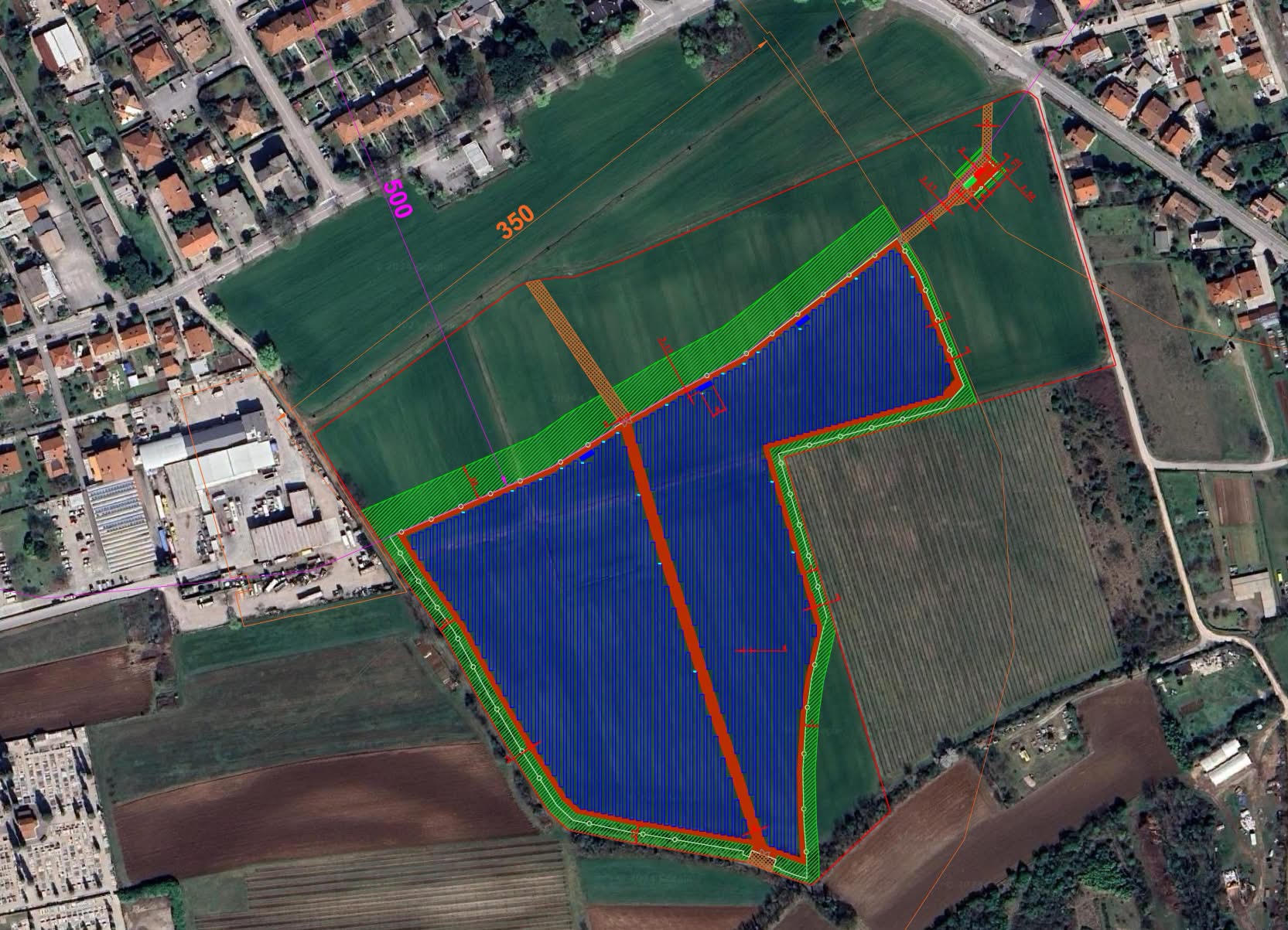 Immagine per Agrivoltaico a ridosso del Versa, il Comune: «Prima le opere idrauliche»