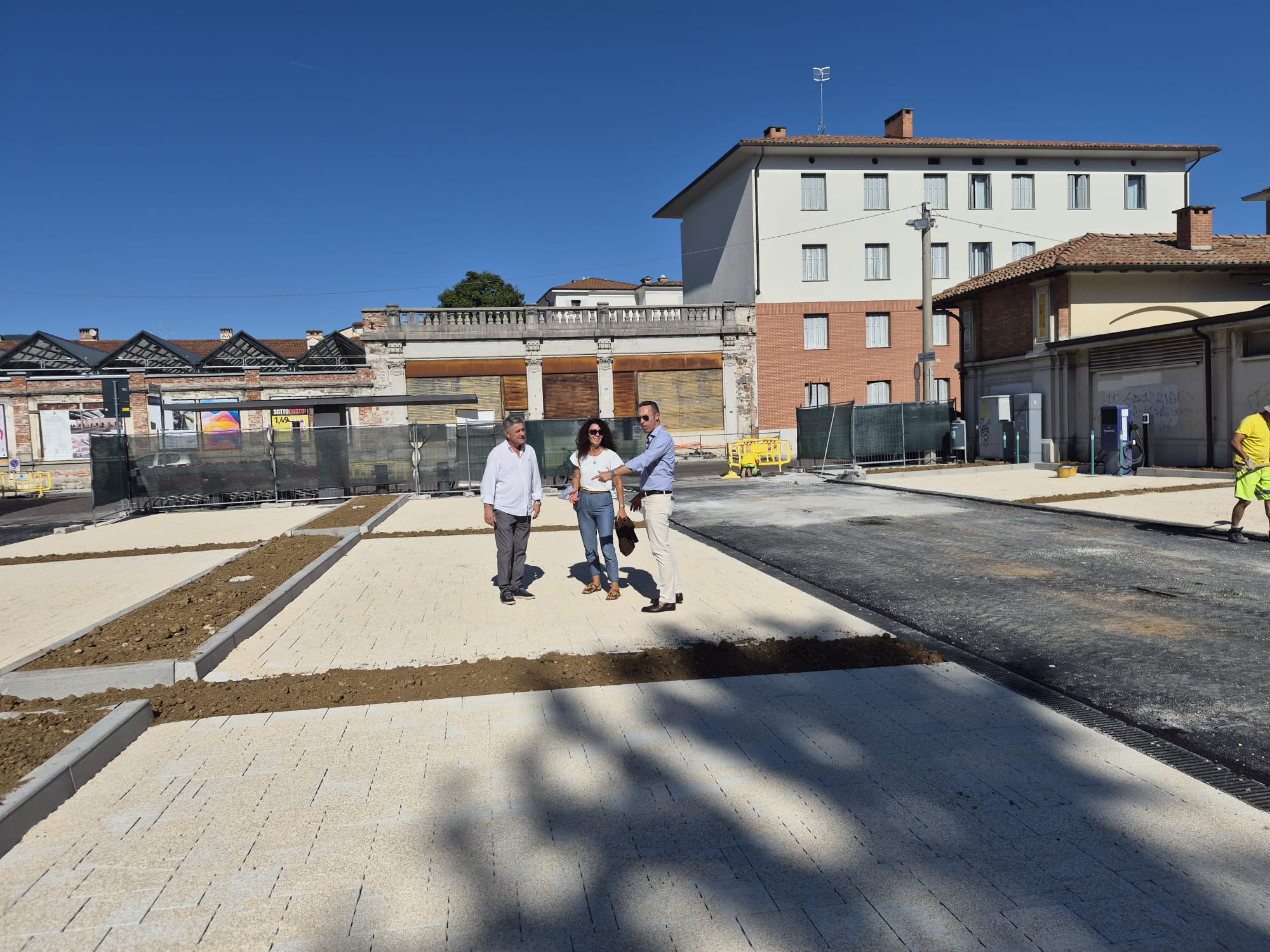 Immagine per Gorizia, conclusa la prima fase dei lavori in via Boccaccio: riapre il parcheggio di piazzale Donatori di Sangue